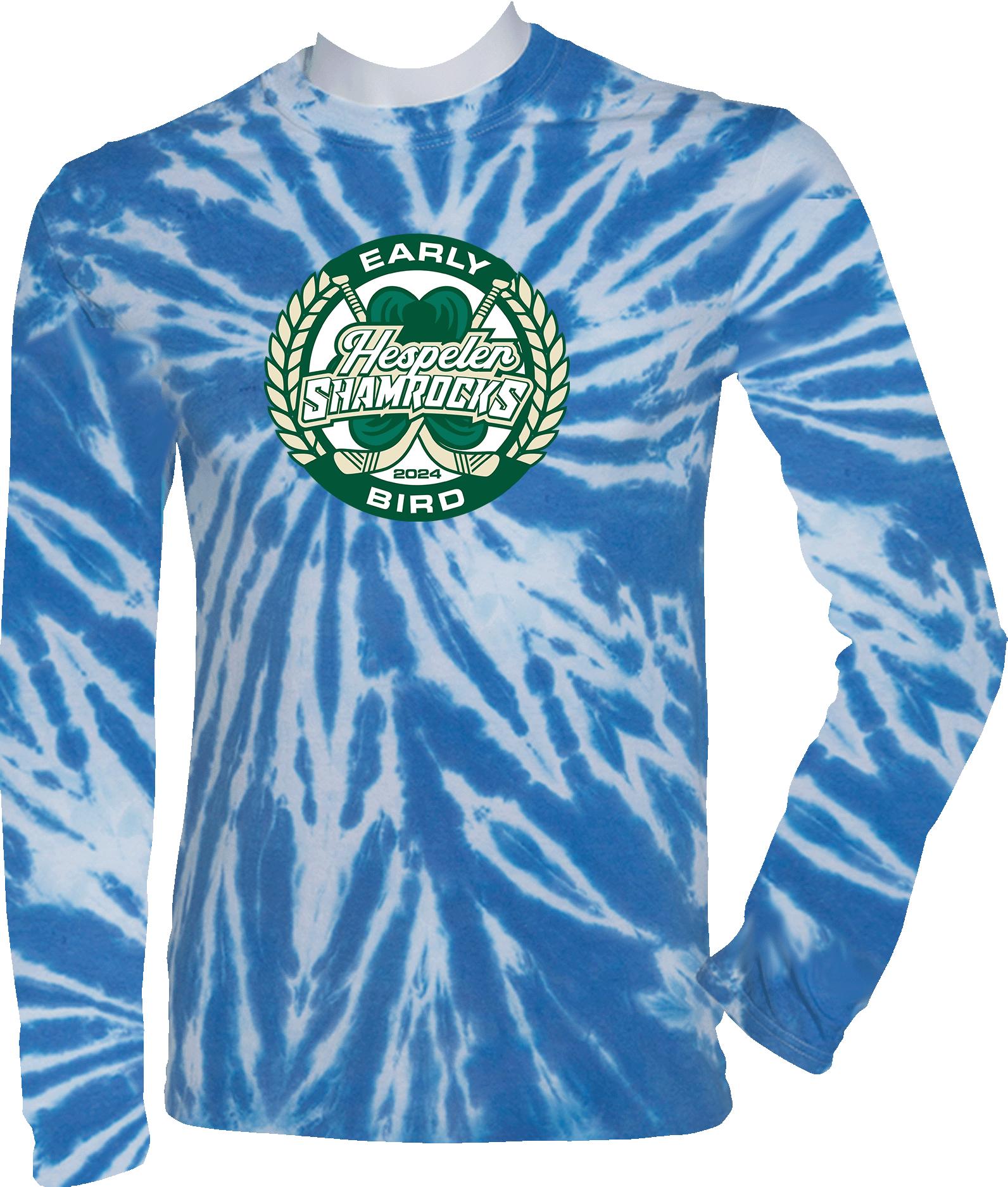 Tie-Dye Long Sleeves - 2024 Hespeler Shamrocks Early Bird