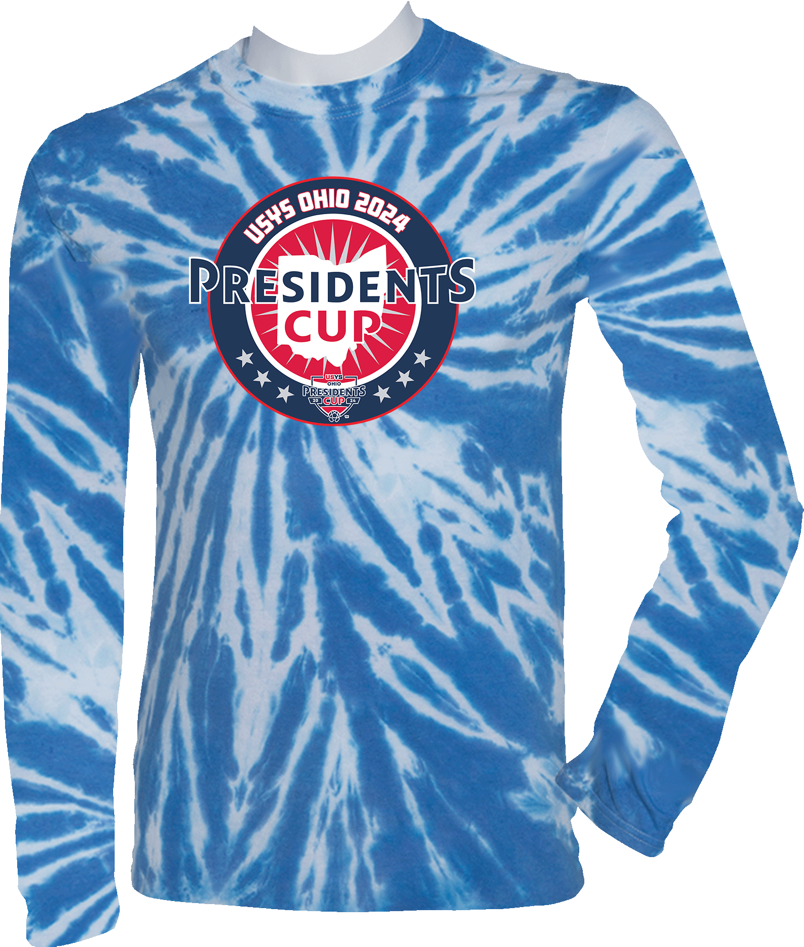 Tie-Dye Long Sleeves - 2024 USYS OH Presidents Cup