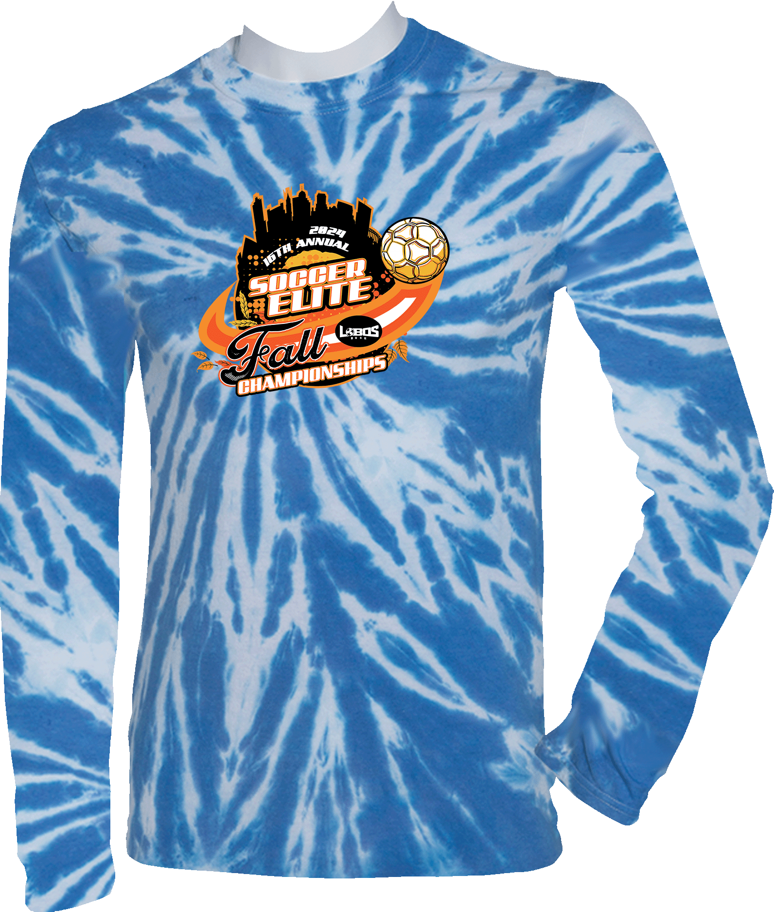 Tie-Dye Long Sleeves - 2024 16th Annual Soccer Elite Fall Championships