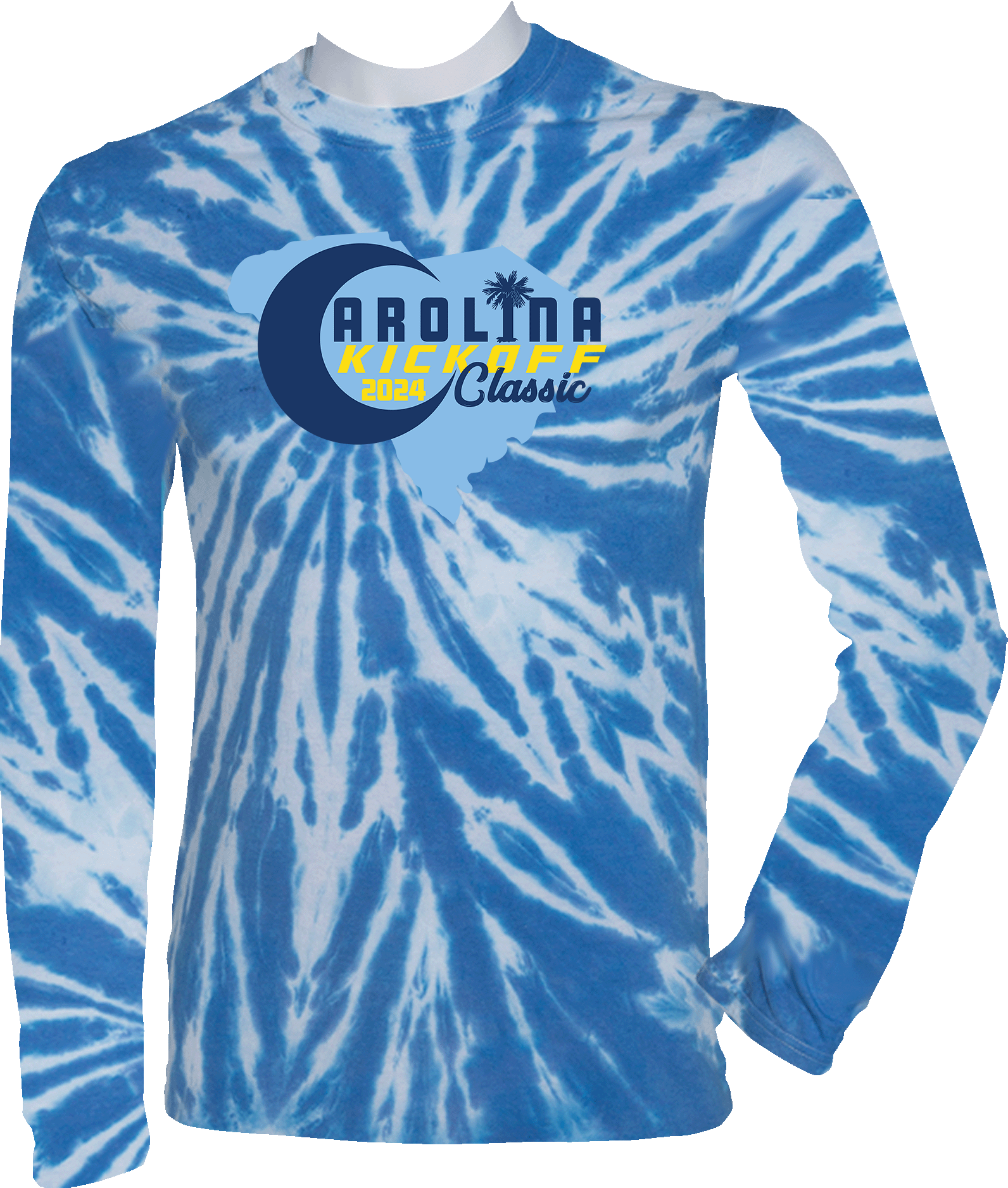 Tie-Dye Long Sleeves - 2024 Carolina Kickoff Classic