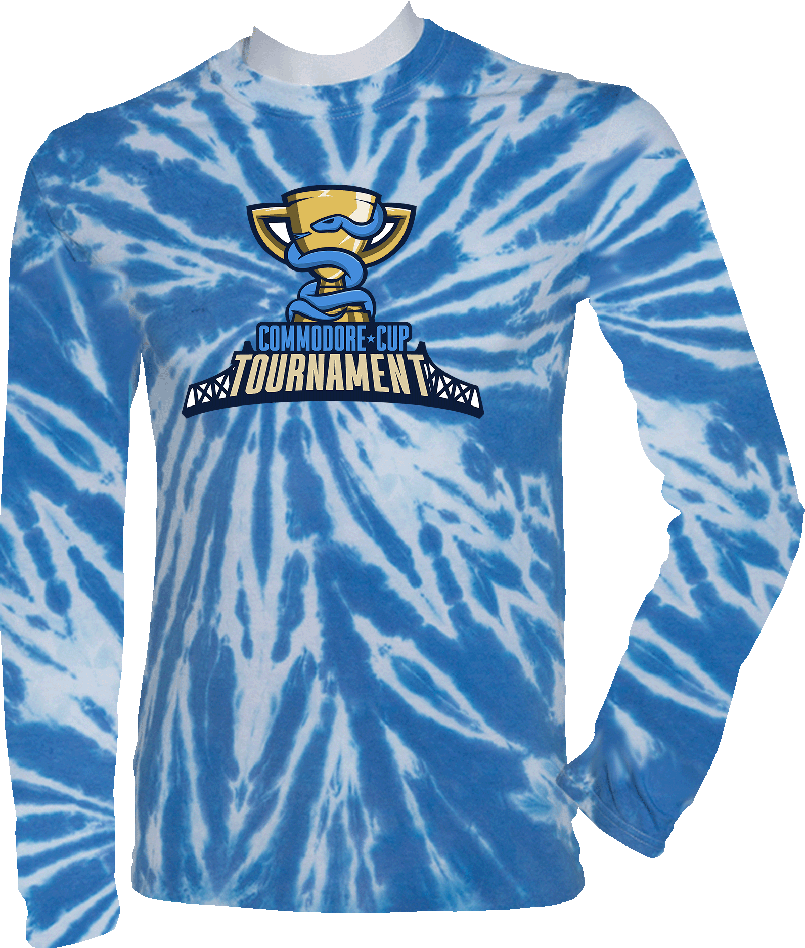 Tie-Dye Long Sleeves - 2024 Commodore Cup