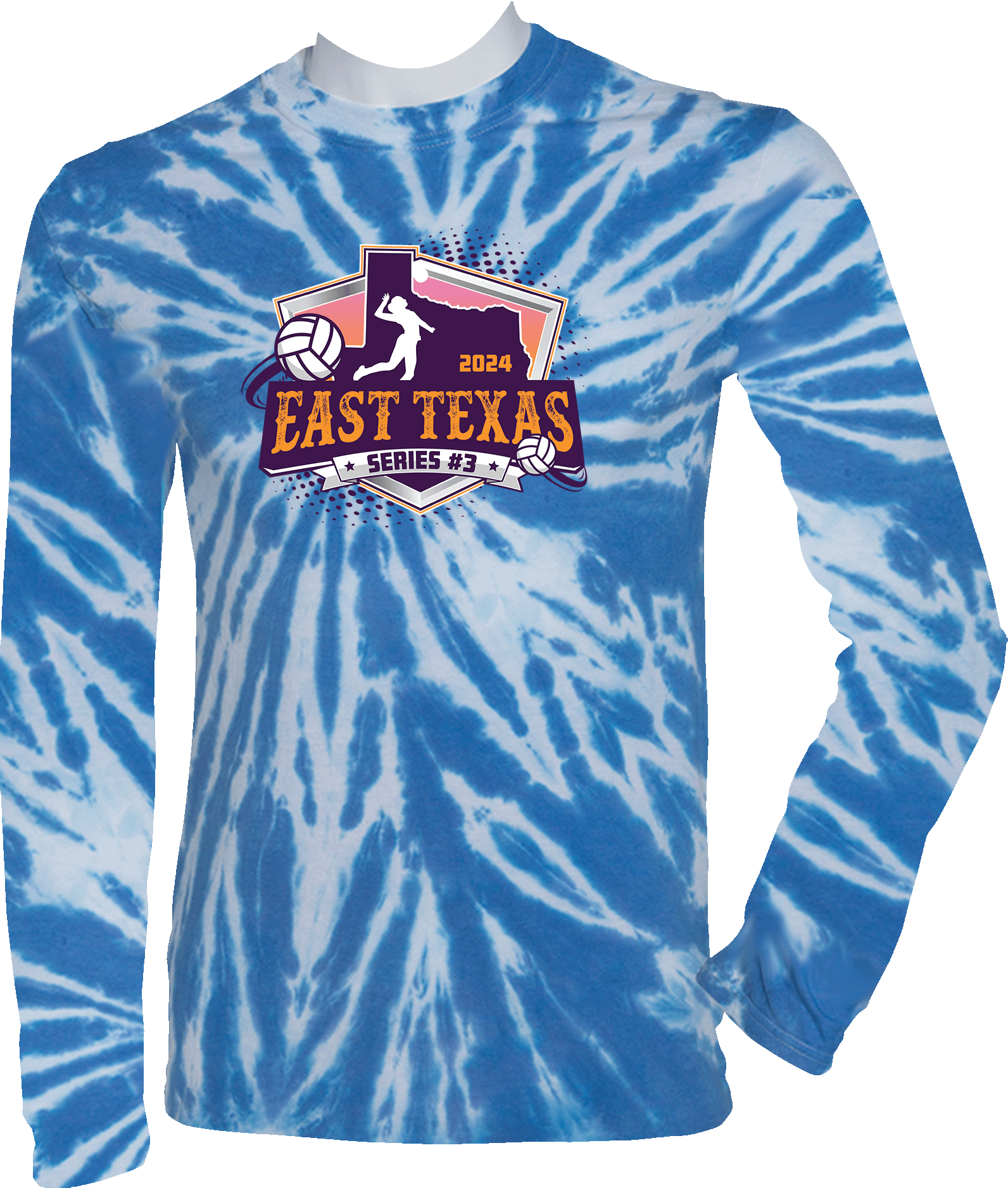 Tie-Dye Long Sleeves - 2024 East Texas Series #3