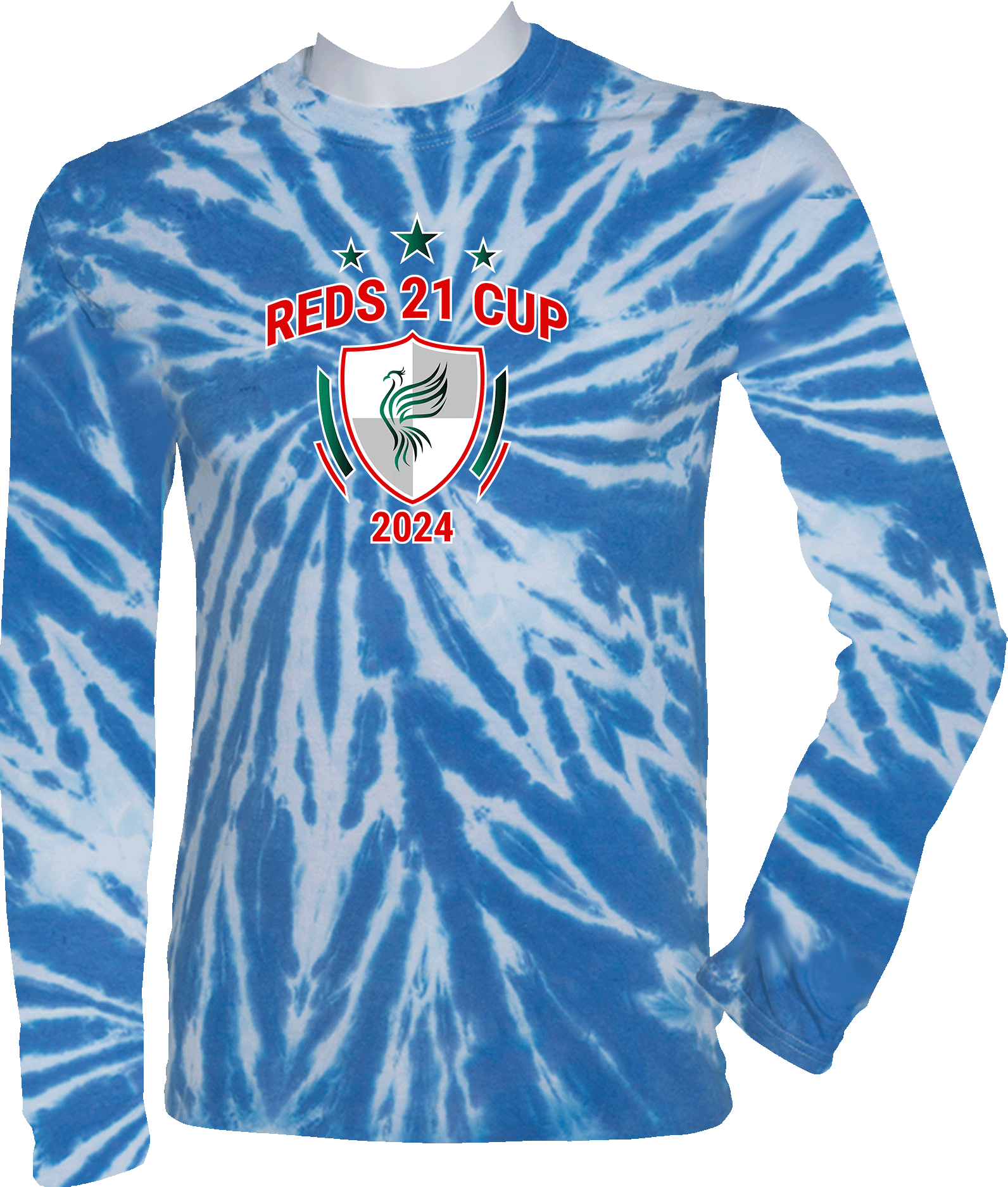 Tie-Dye Long Sleeves - 2024 Reds 21 Cup