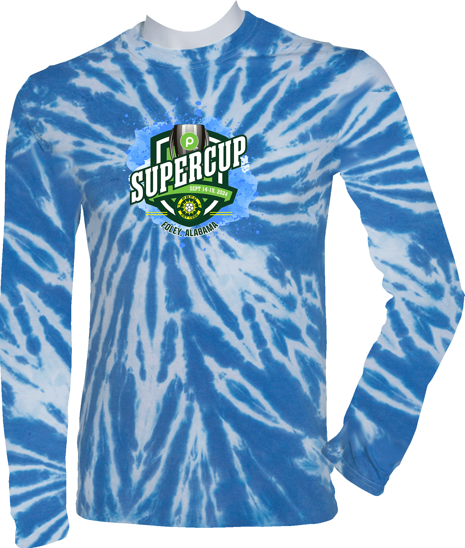 Tie-Dye Long Sleeves - 2024 Publix SuperCup (Boys)