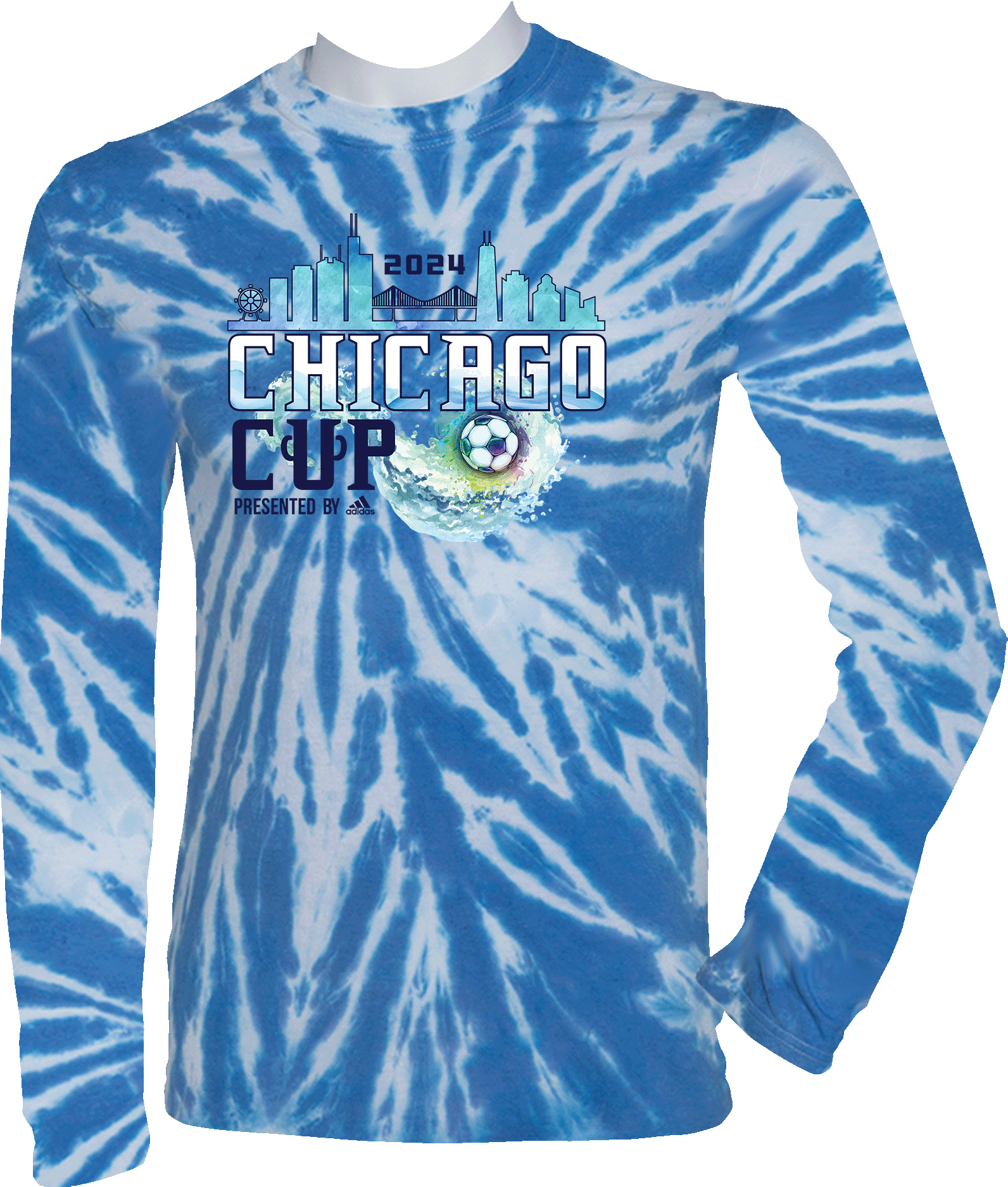 Tie-Dye Long Sleeves - 2024 Chicago Cup