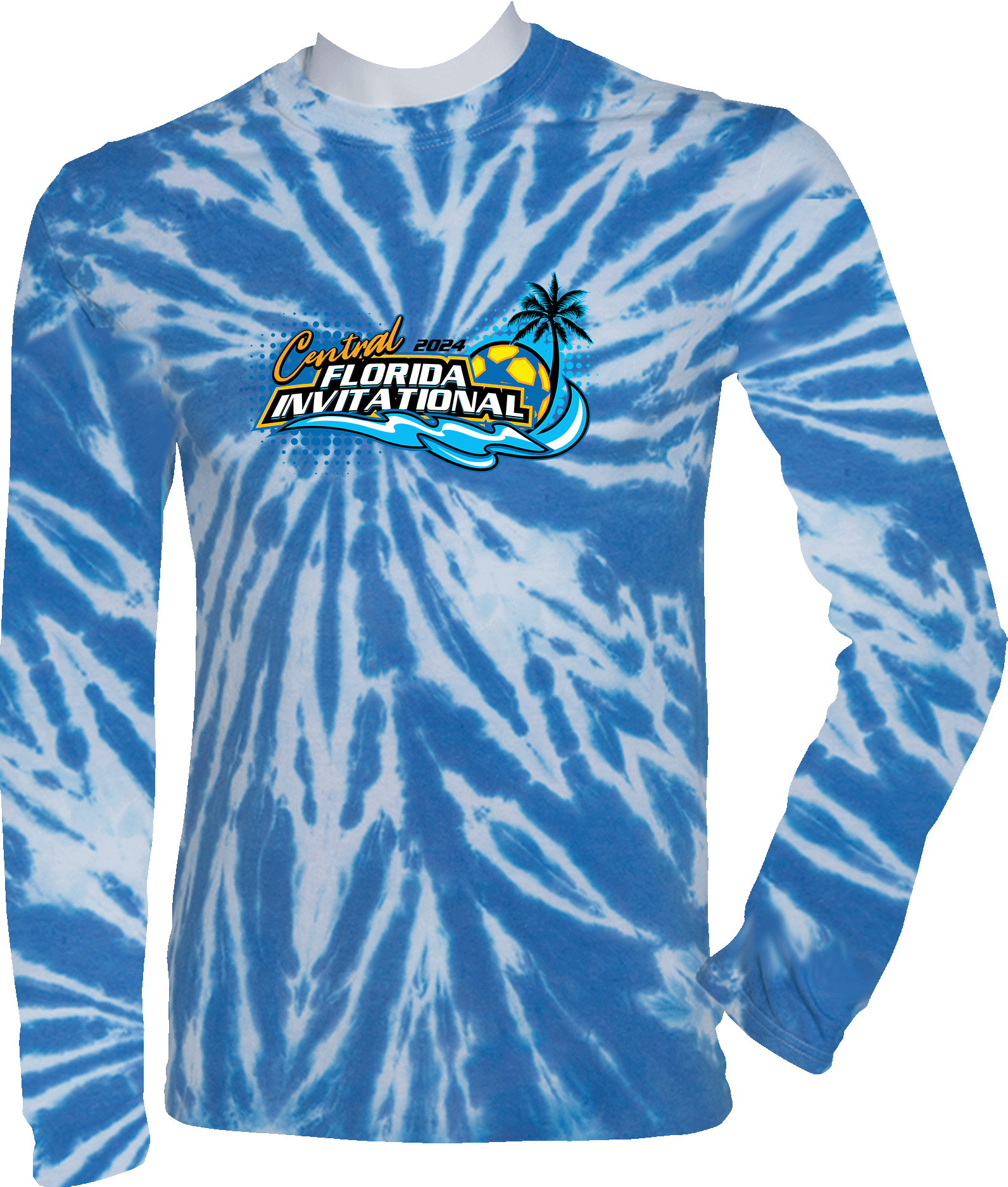 Tie-Dye Long Sleeves - 2024 Central Florida Invitational