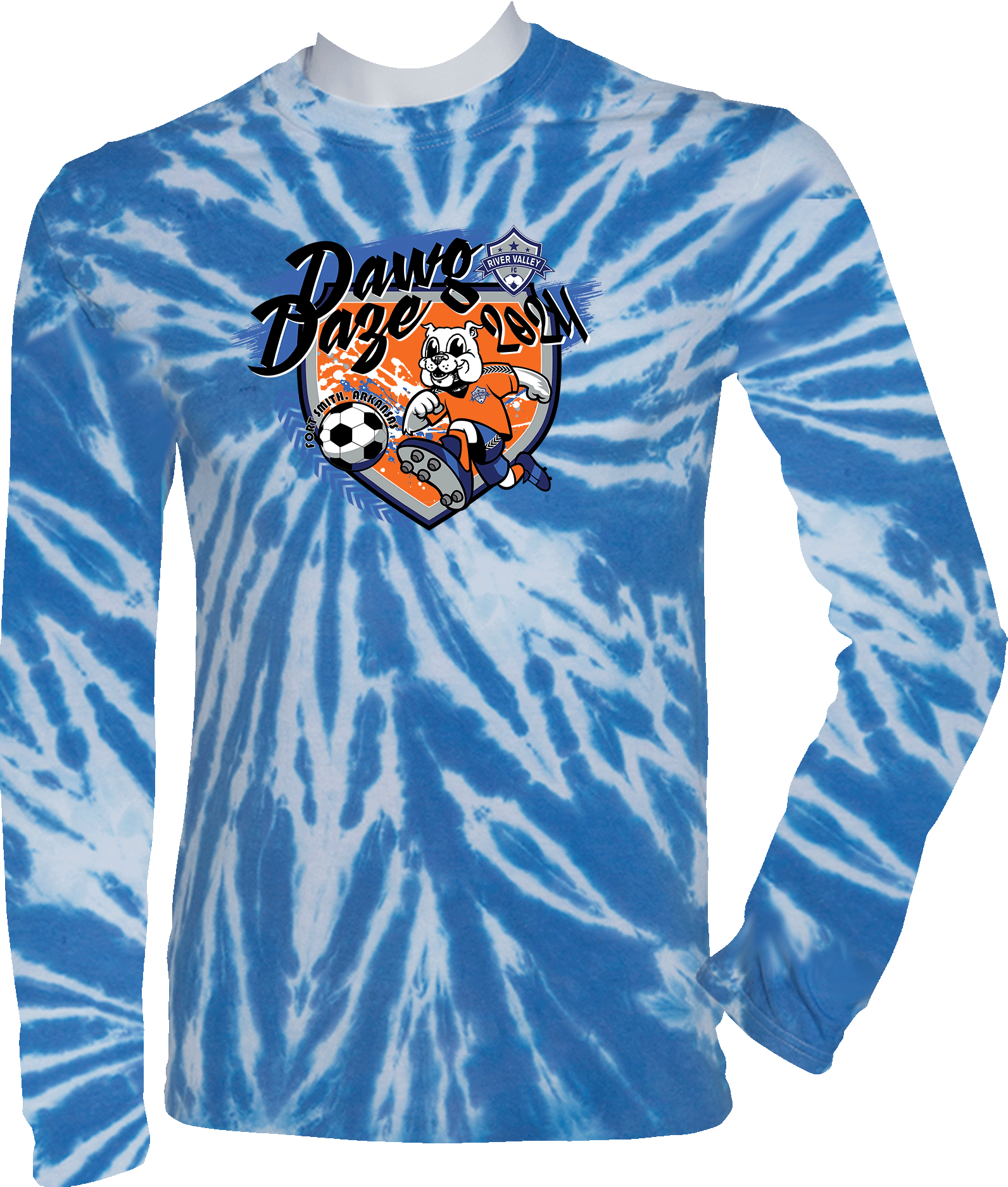 Tie-Dye Long Sleeves - 2024 Dawg Daze