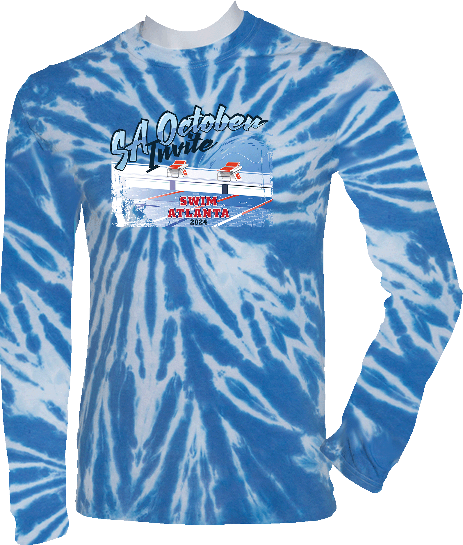 Tie-Dye Long Sleeves - 2024 Swim Atlanta October Invite