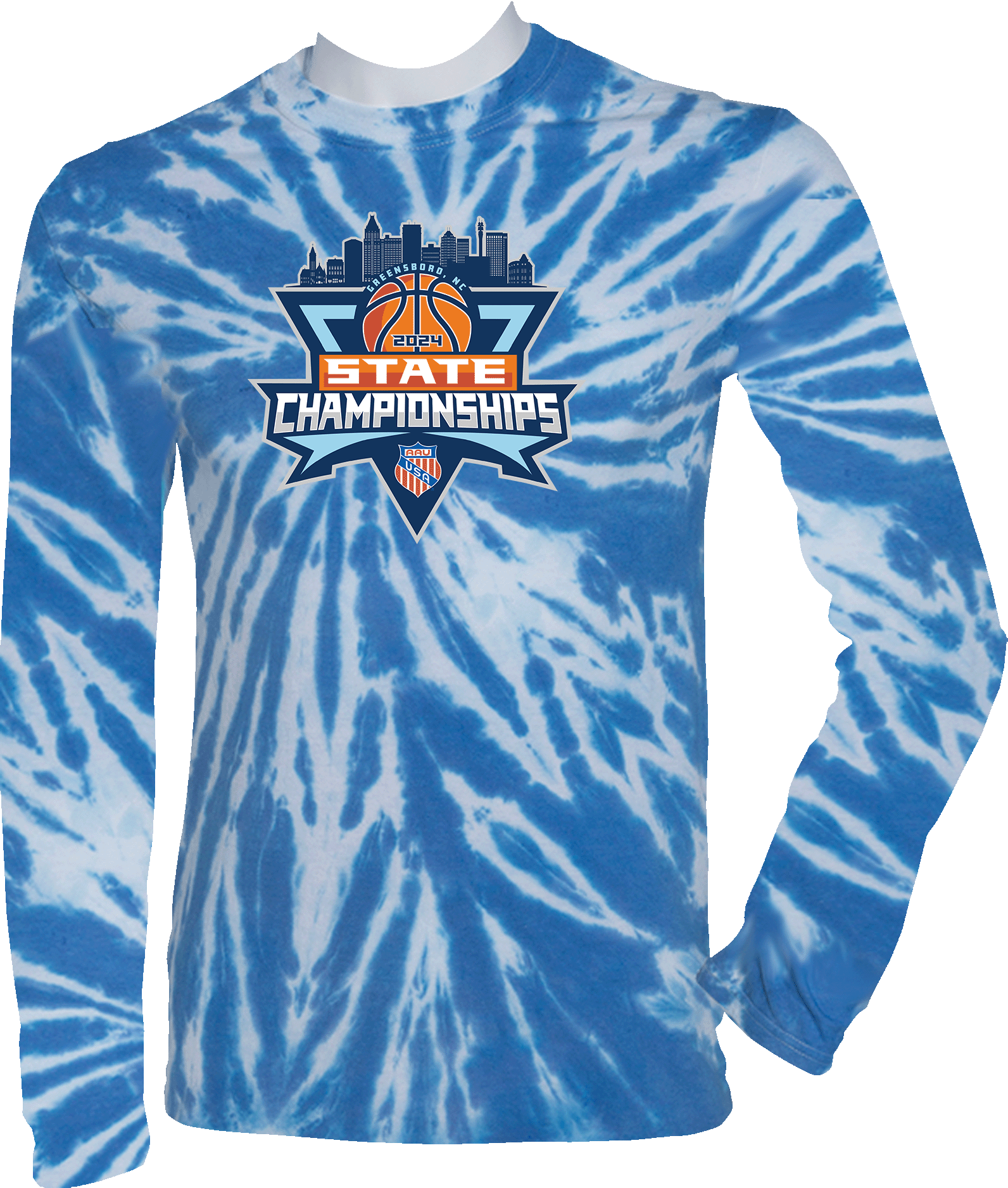 Tie-Dye Long Sleeves - 2024 AAU State Championships