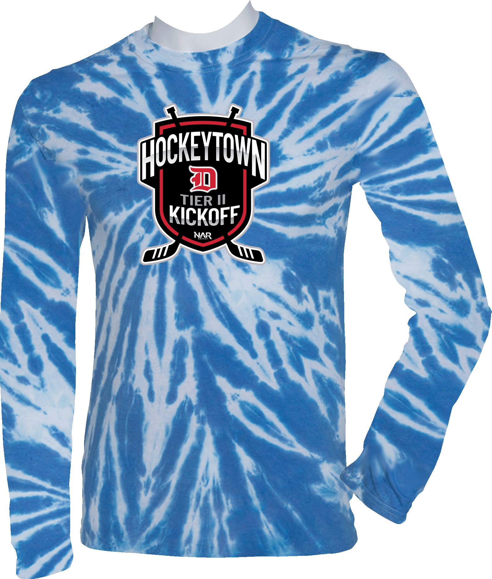 Tie-Dye Long Sleeves - 2024 HockeyTown Tier II Fall Kick-Off