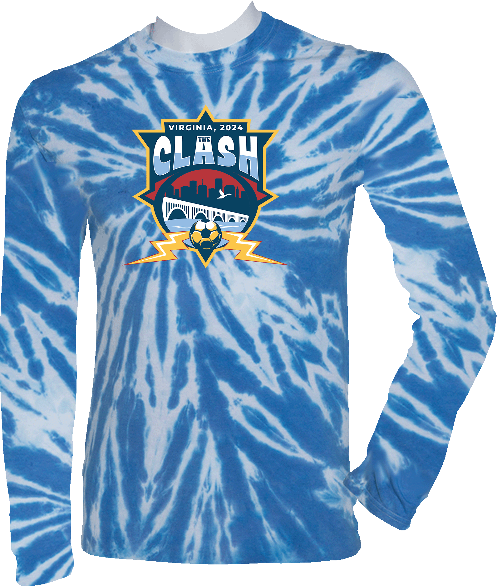 Tie-Dye Long Sleeves - 2024 Commonwealth Clash