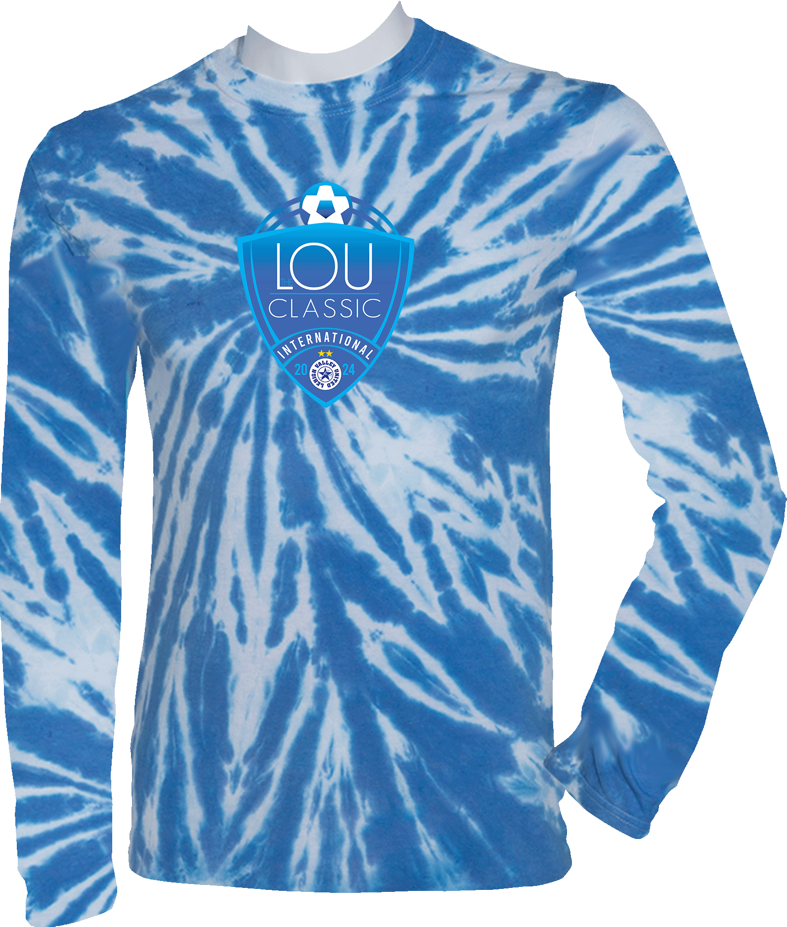 Tie-Dye Long Sleeves - 2024 The Lou Ramos International Classic - Blue