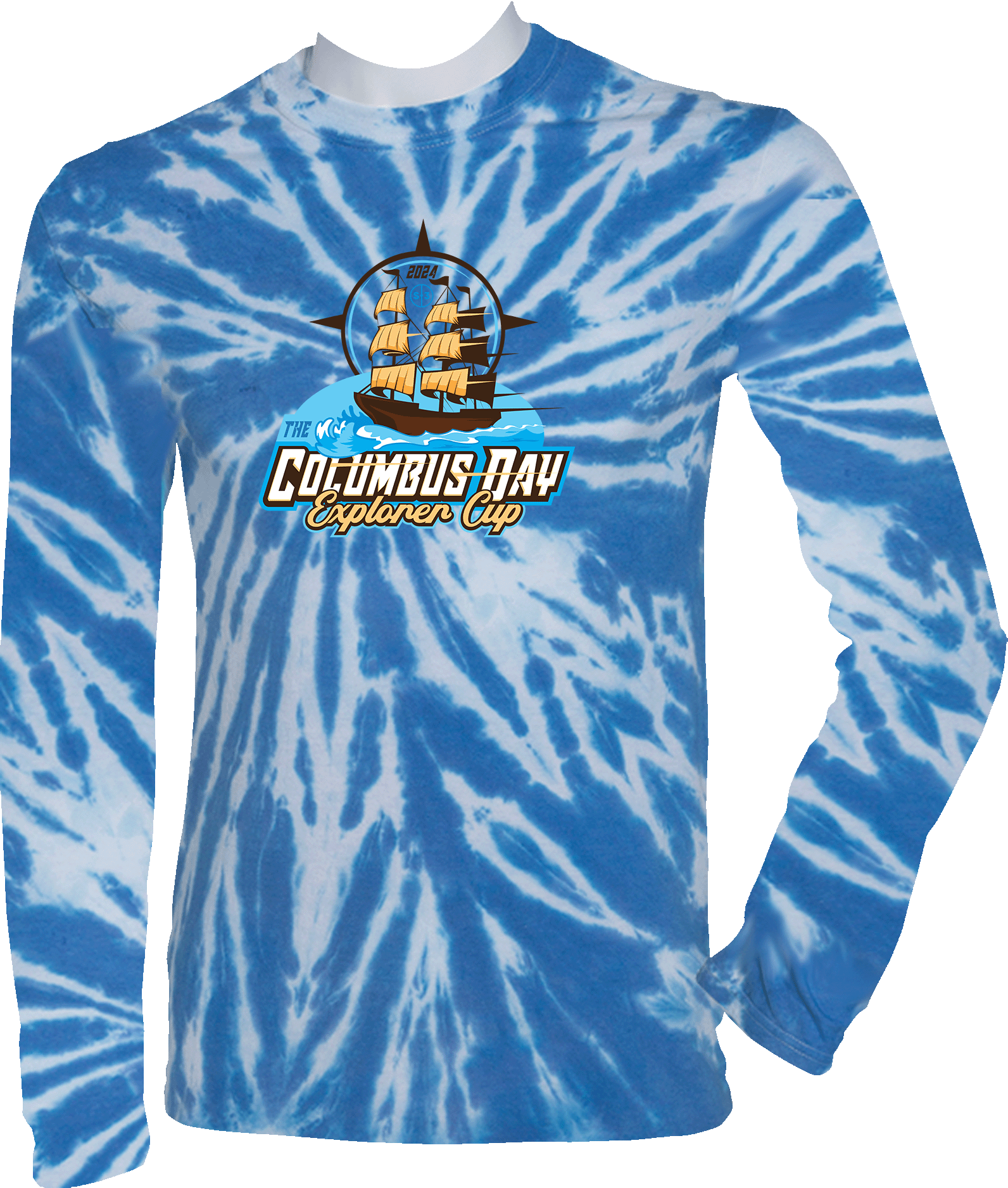 Tie-Dye Long Sleeves - 2024 The Columbus Day Explorer Cup