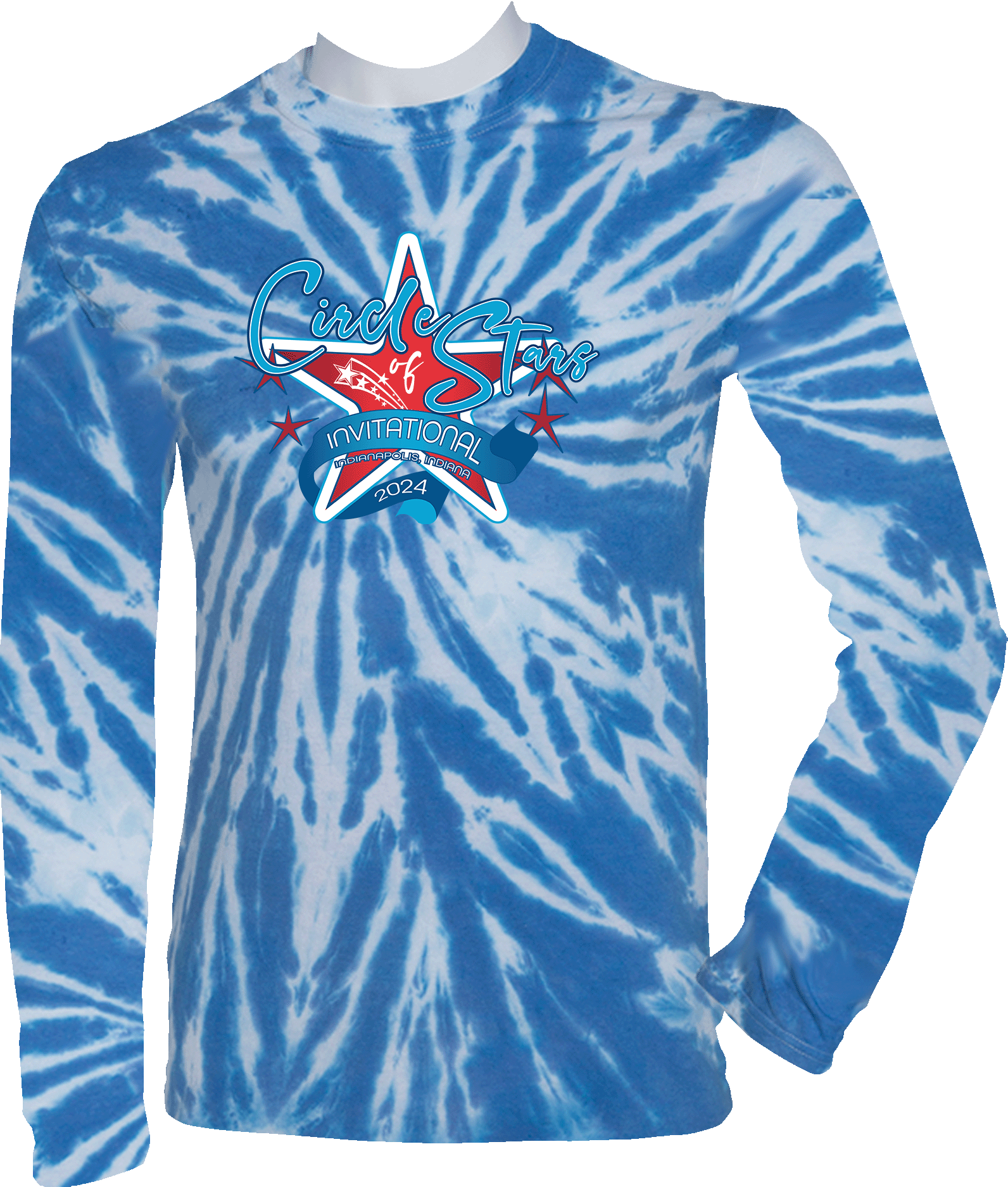 Tie-Dye Long Sleeves - 2024 Circle Of Stars Invitational