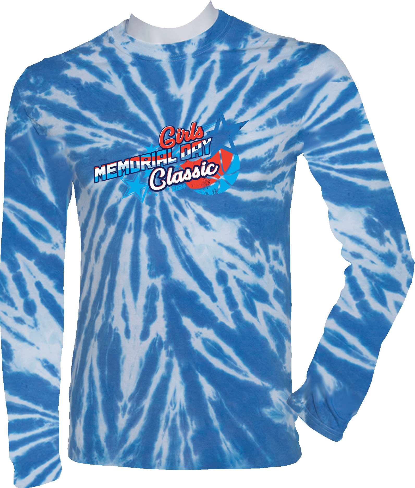 Tie-Dye Long Sleeves - 2024 Girls Memorial Day Classic