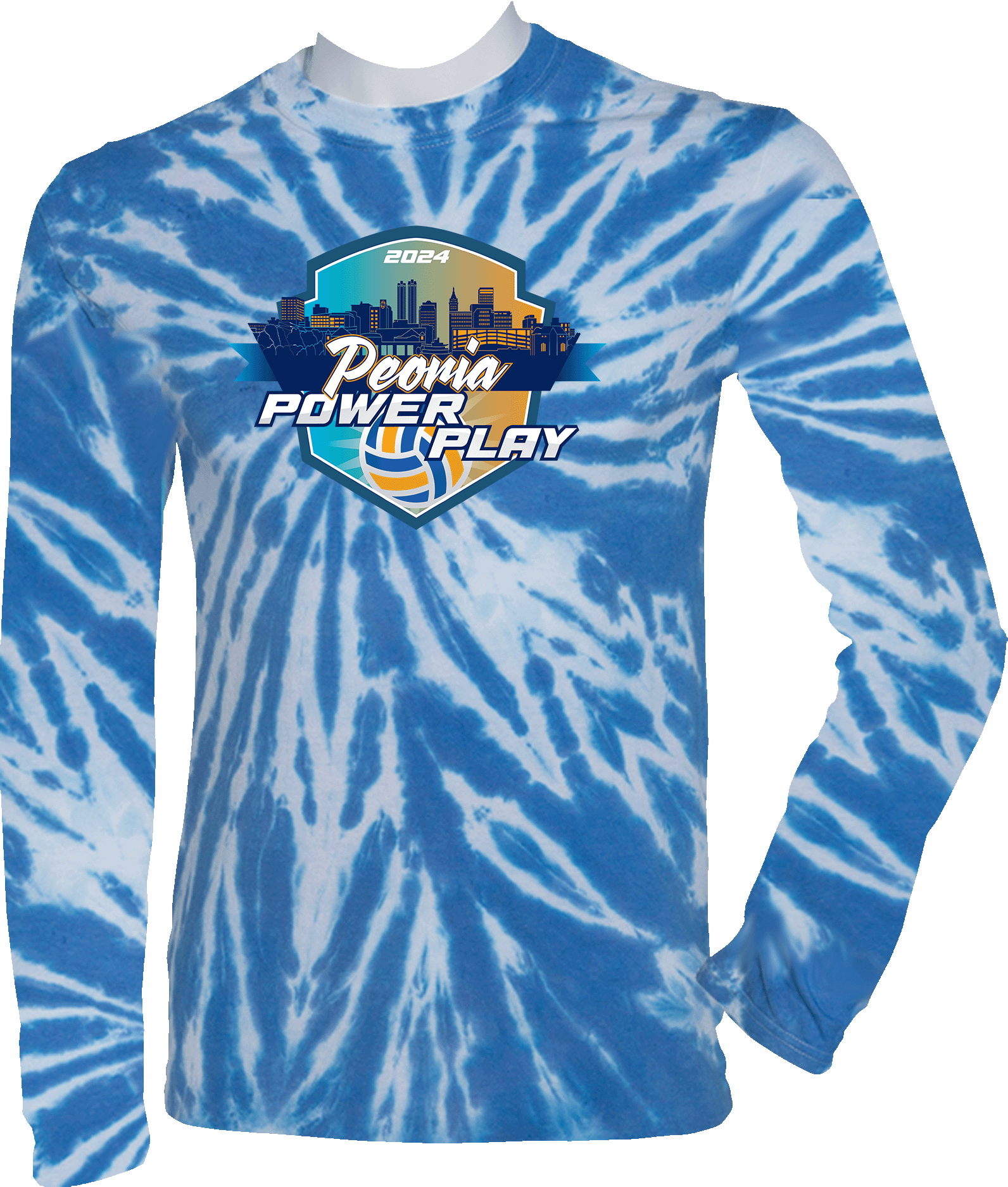 Tie-Dye Long Sleeves - 2024 Peoria Power Play