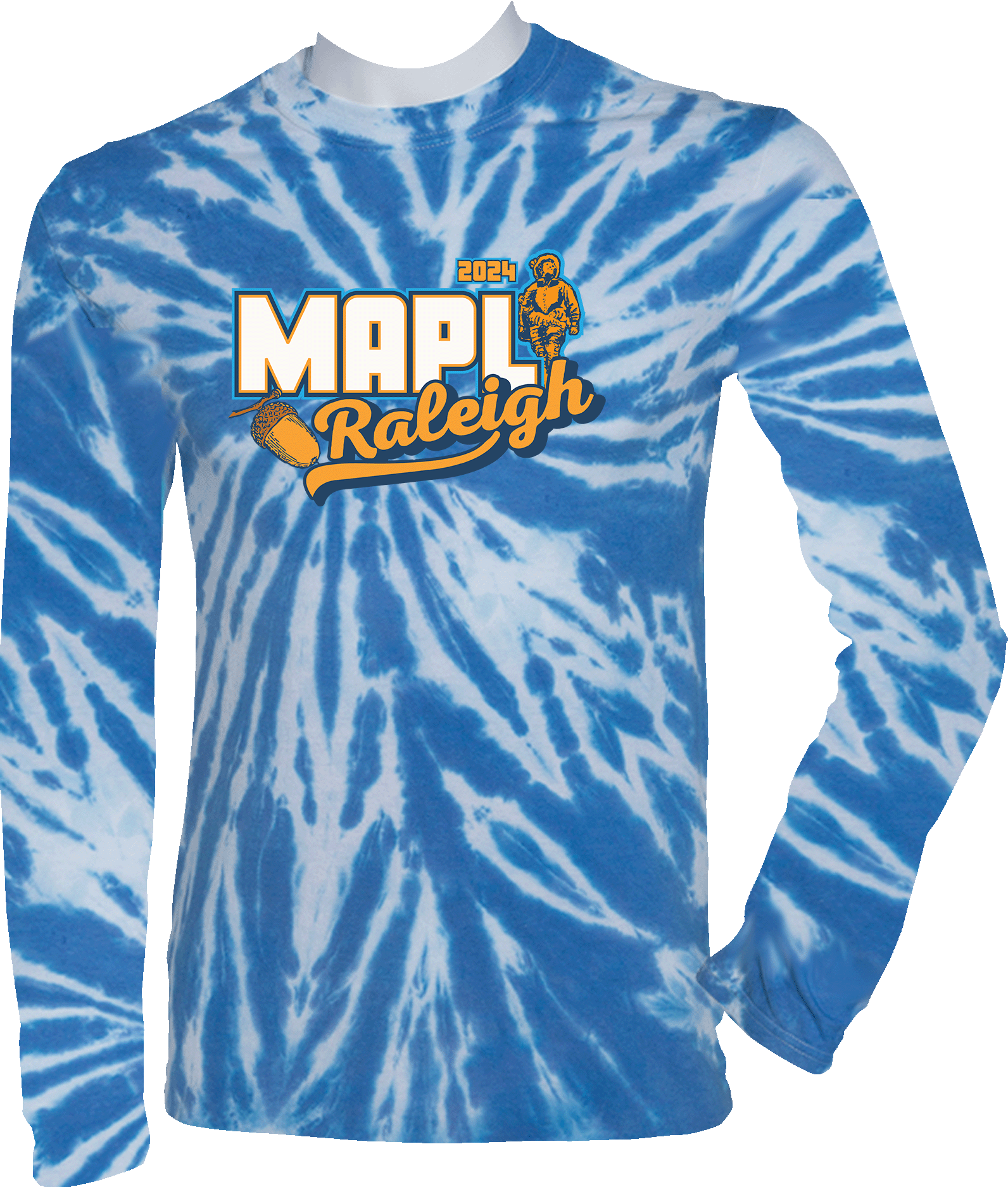 Tie-Dye Long Sleeves - 2024 MAPL Raleigh