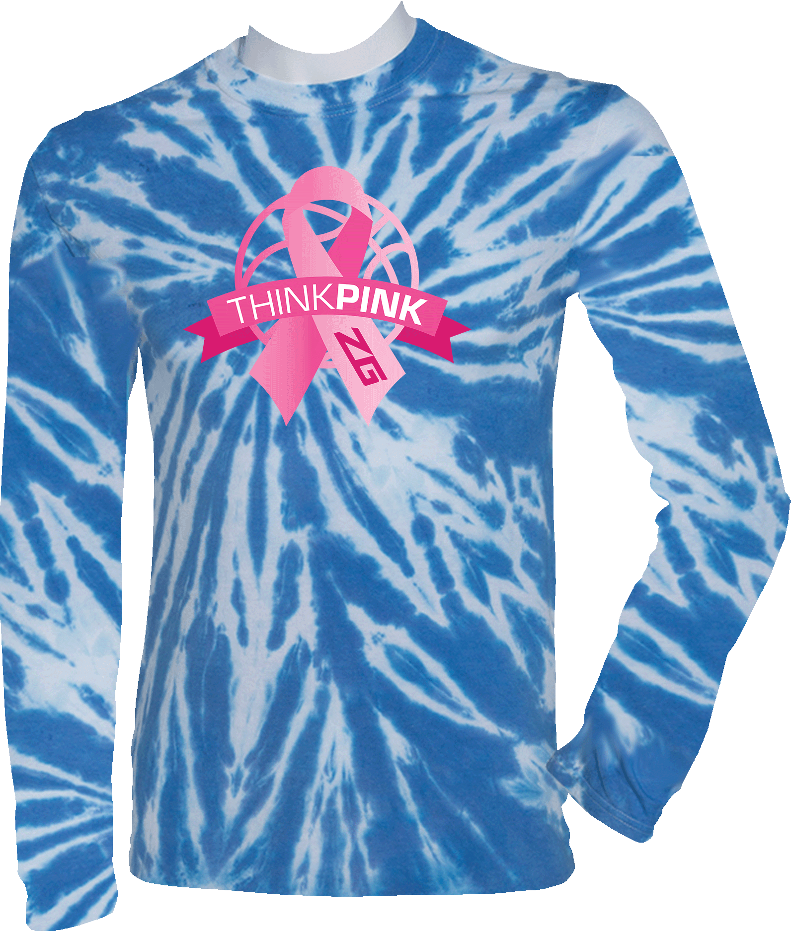 Tie-Dye Long Sleeves - 2024 Zero Gravity Think Pink Challenge