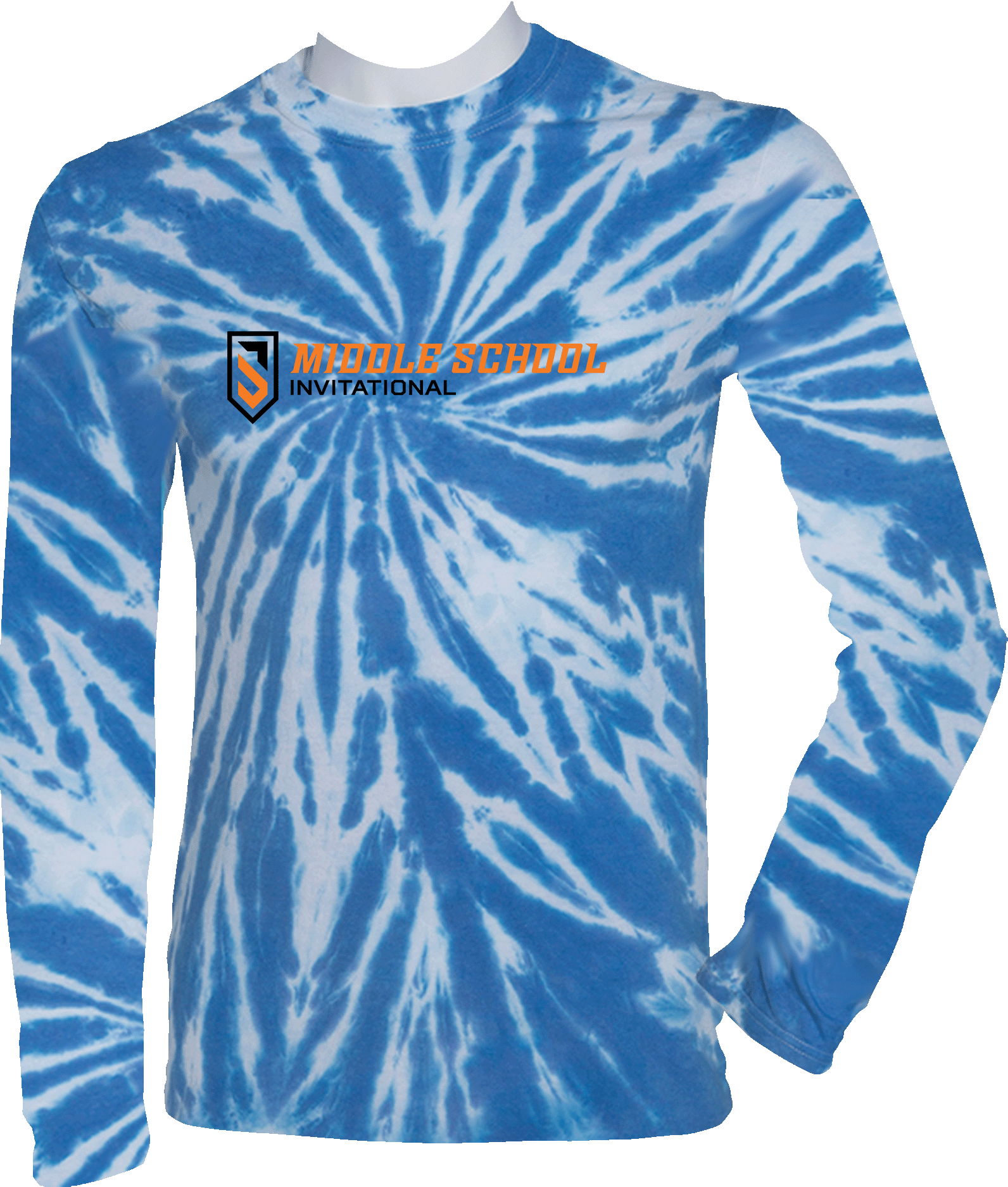 Tie-Dye Long Sleeves - 2024 Philly Middle School Invitational (Boys)