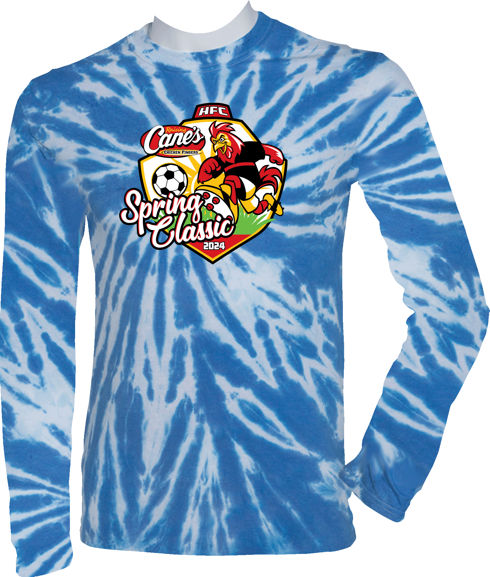 Tie-Dye Long Sleeves - 2024 Raising Cane's Spring Classic