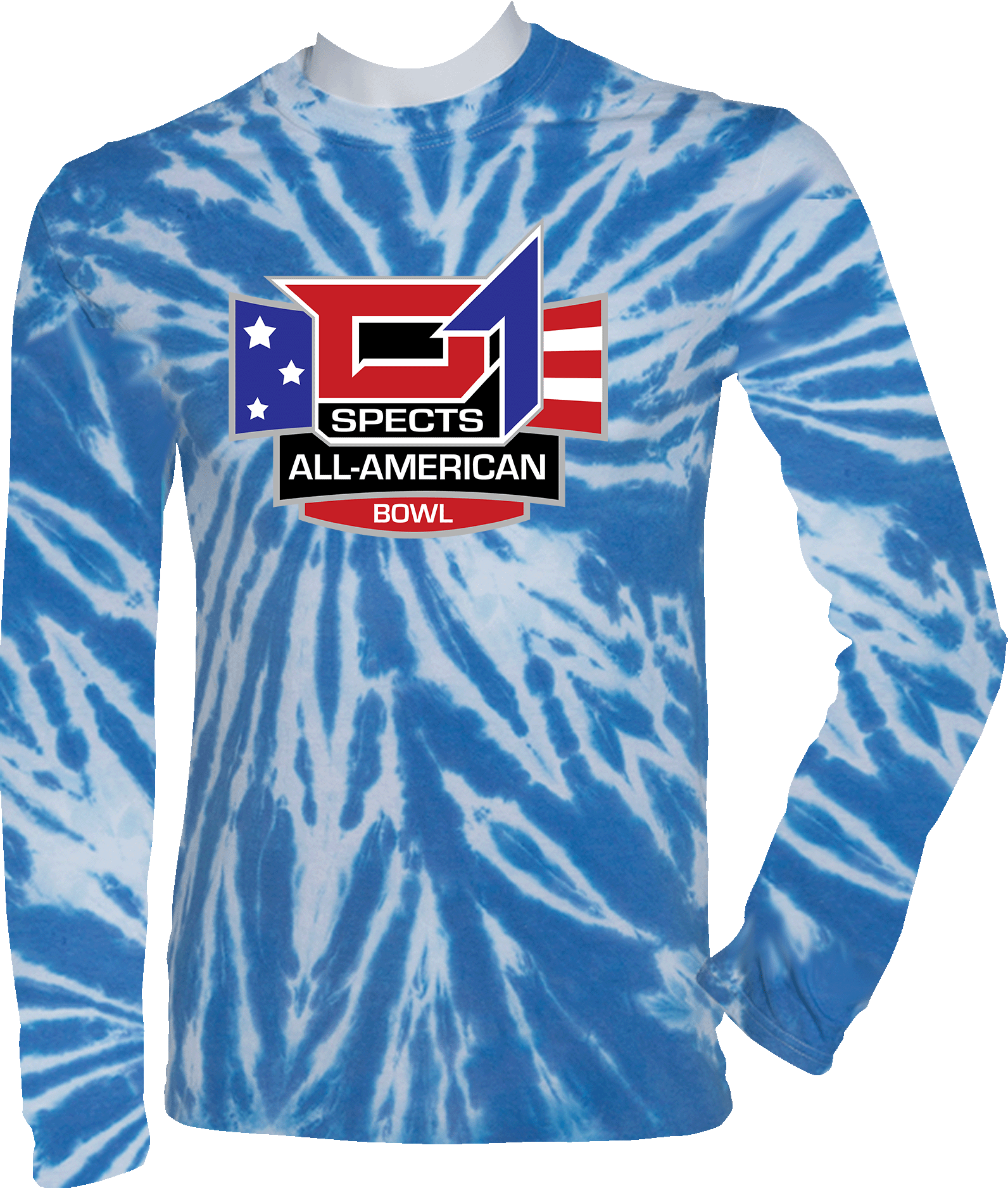 Tie-Dye Long Sleeves - 2024 D1 All American Bowl National Championship