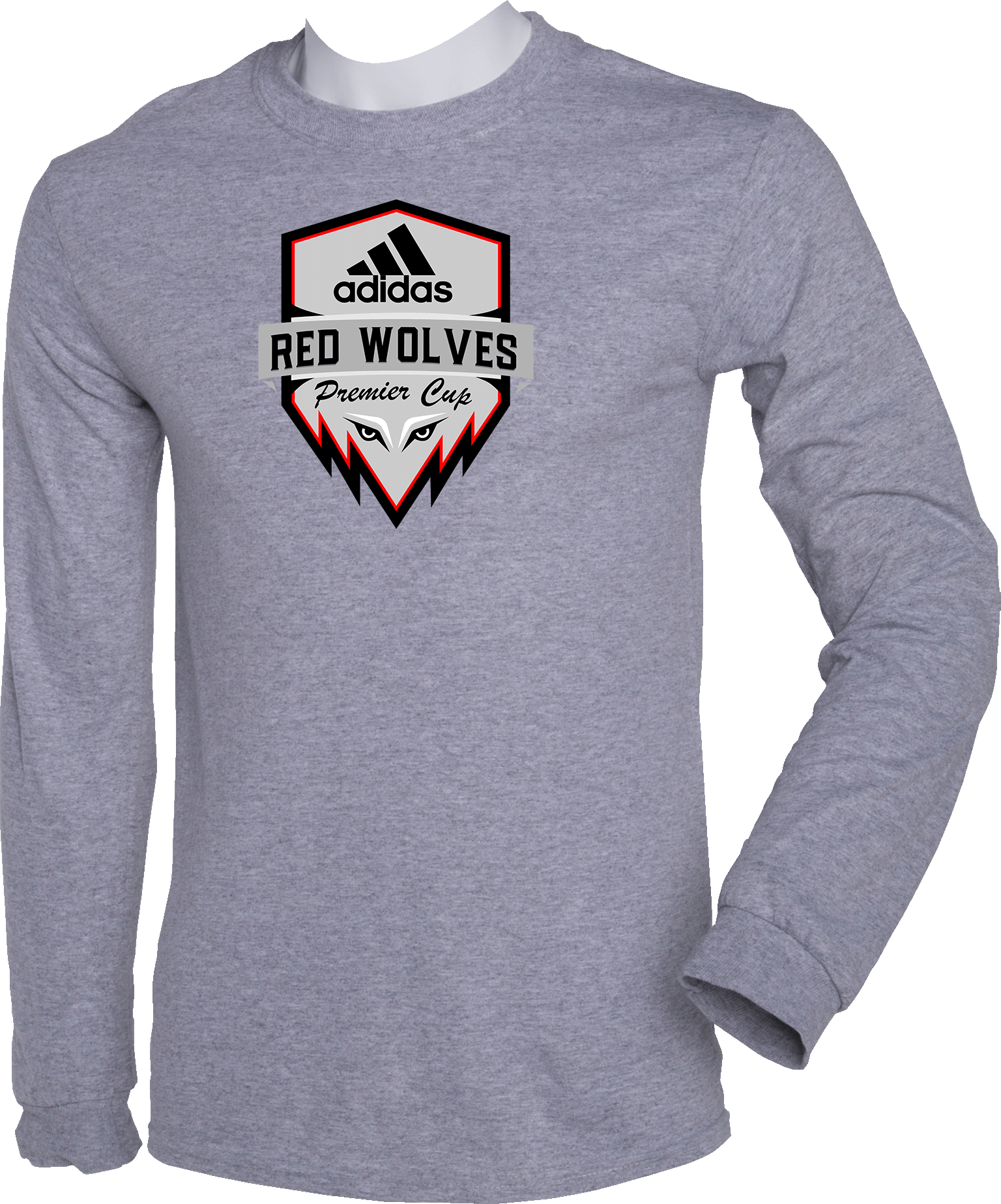 Long Sleeves - 2024 Adidas Red Wolves Premier Cup