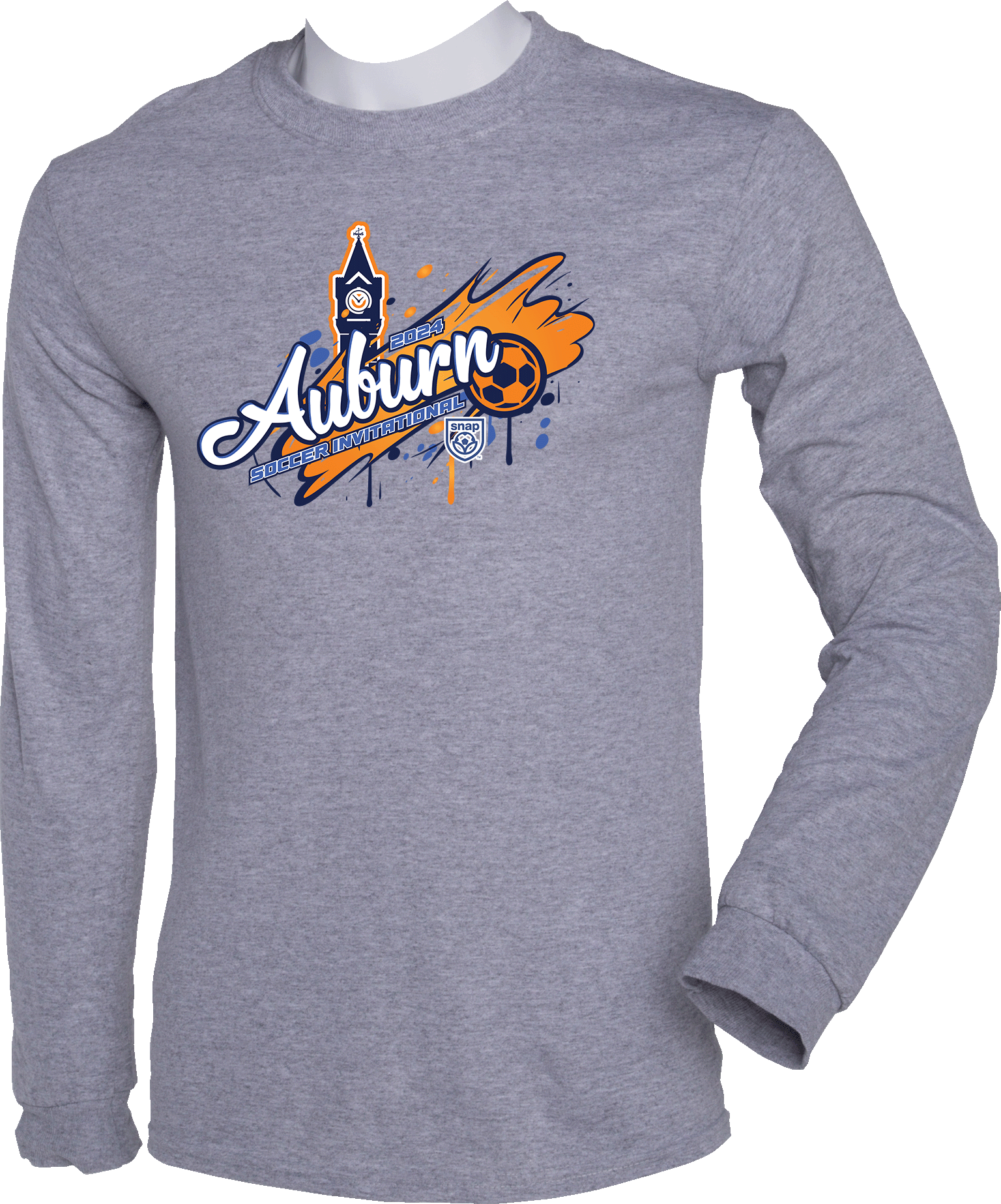 Long Sleeves - 2024 Auburn Soccer Invitational