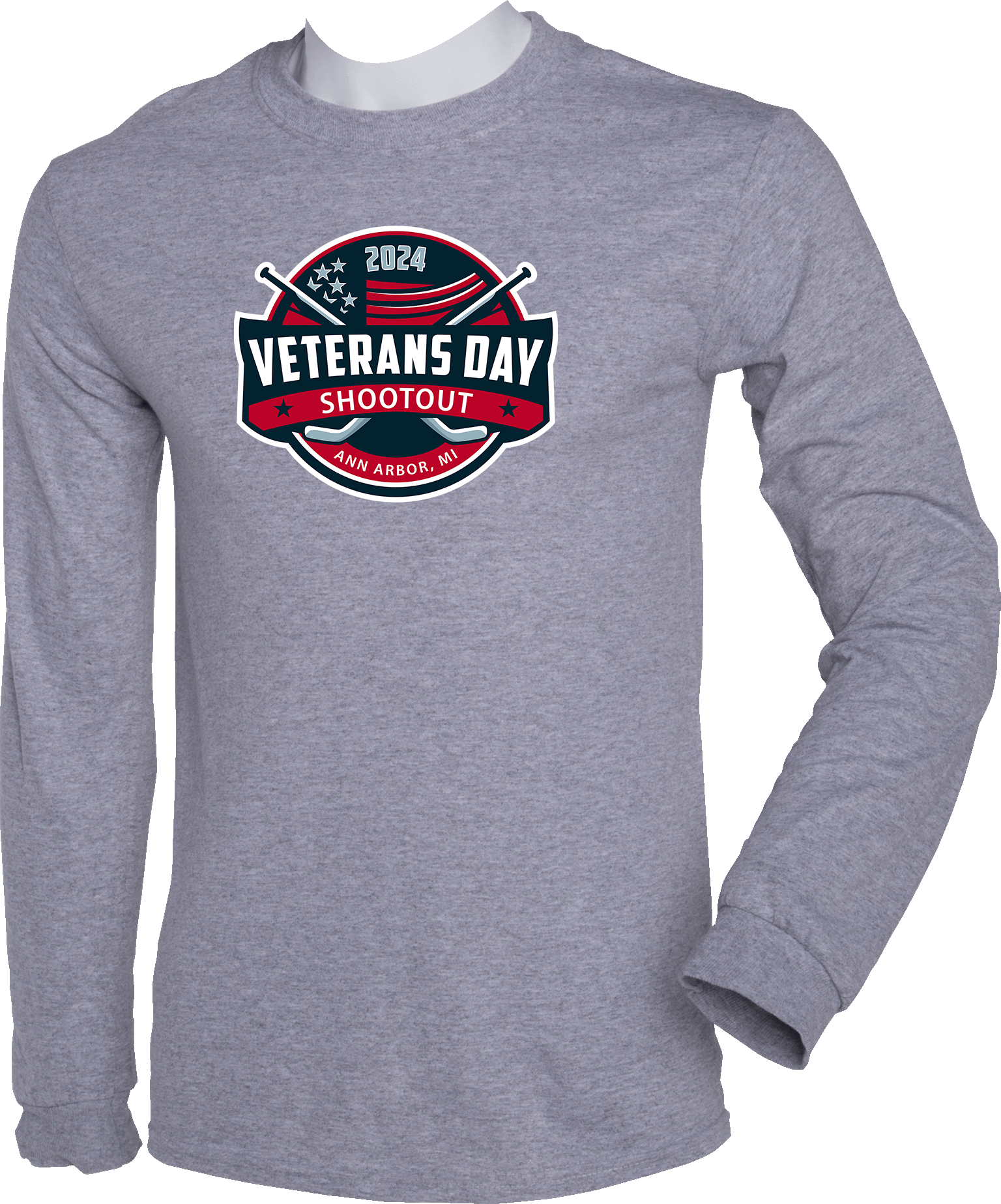 Long Sleeves - 2024 Veterans Day Shootout Ann Arbor