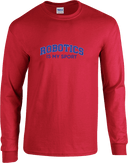 Long Sleeves - Robotics Is My Sport Dark