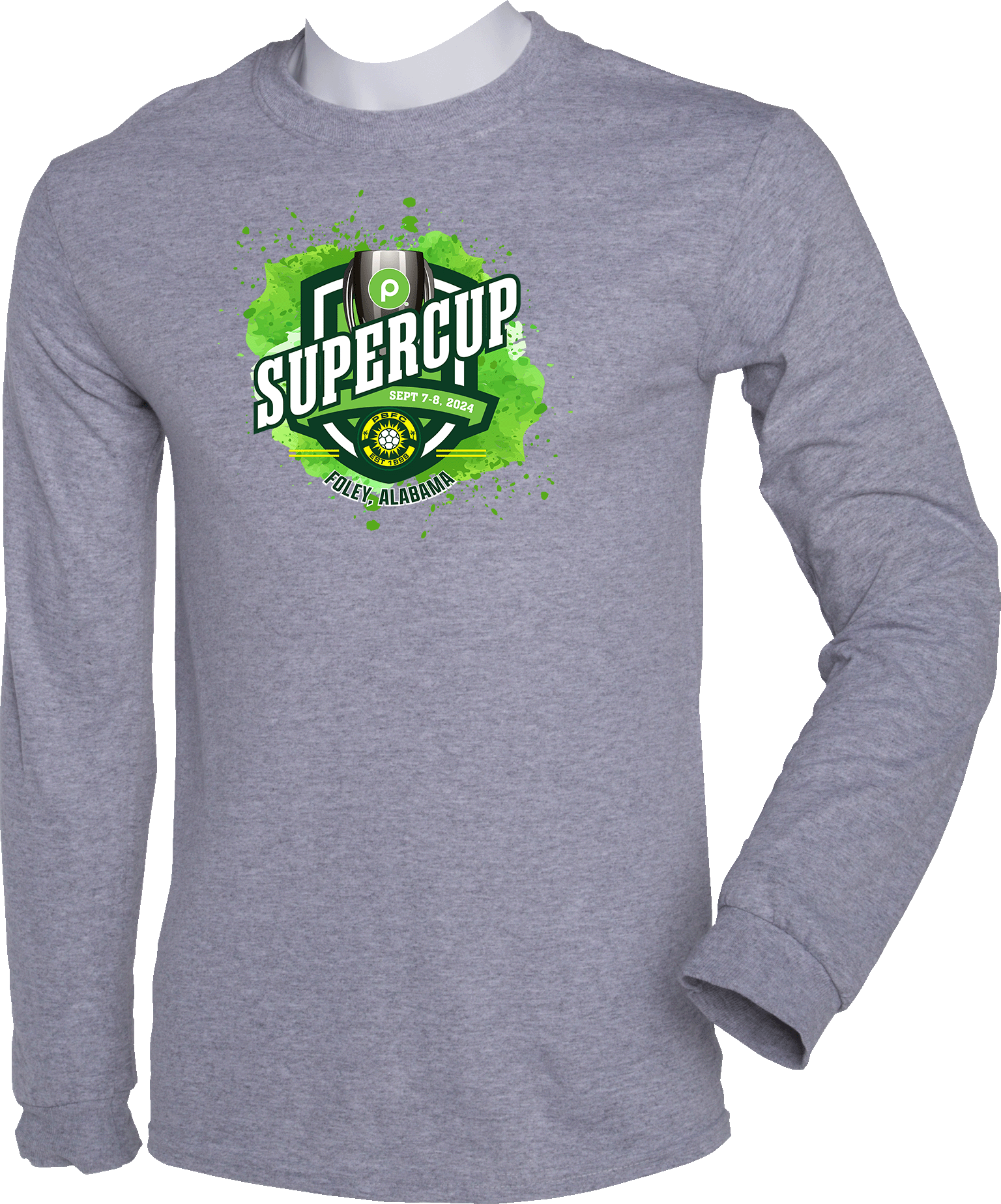 Long Sleeves - 2024 Publix SuperCup (Girls) - Green