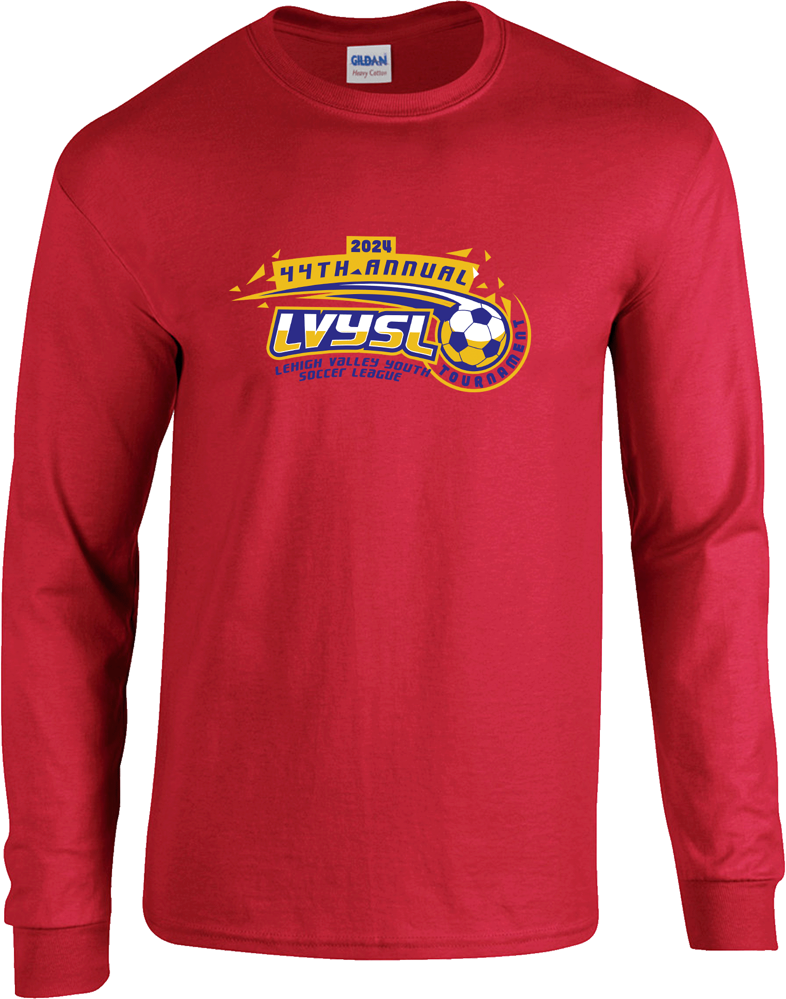 Long Sleeves - 2024 44th annual Lehigh Valley Youth Soccer League Tournament