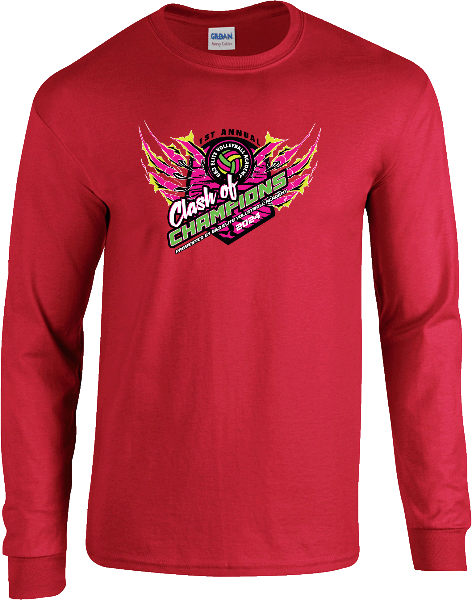 Long Sleeves - 2024 1ST ANNUAL CLASH OF CHAMPIONS