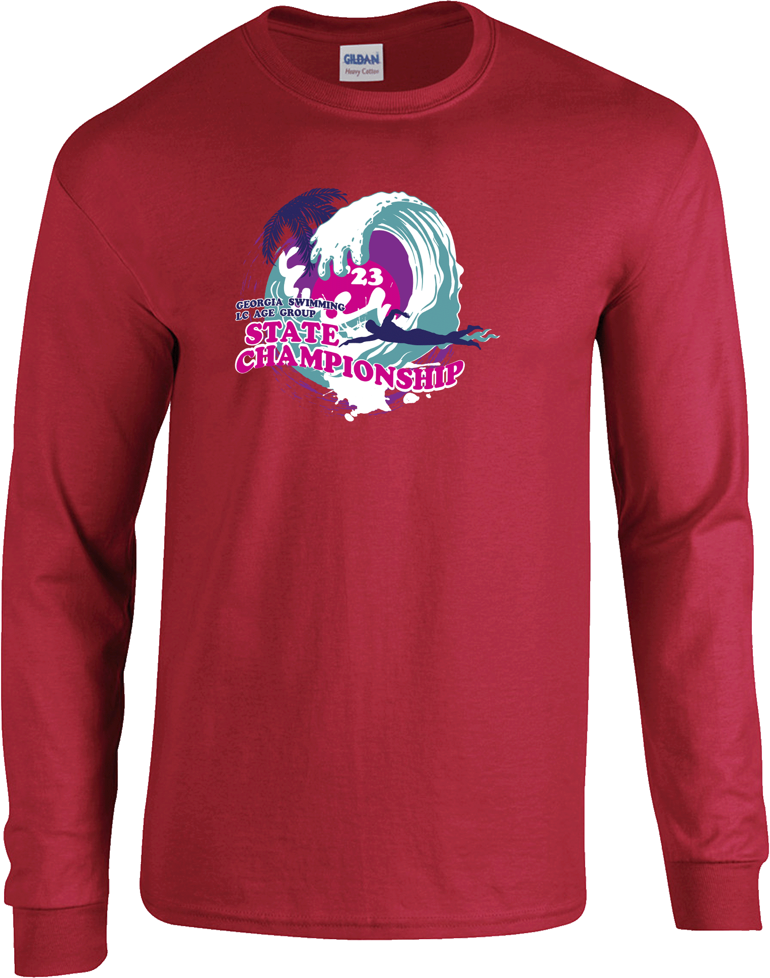 LONG SLEEVES - 2023 Georgia Swimming LC State Championship