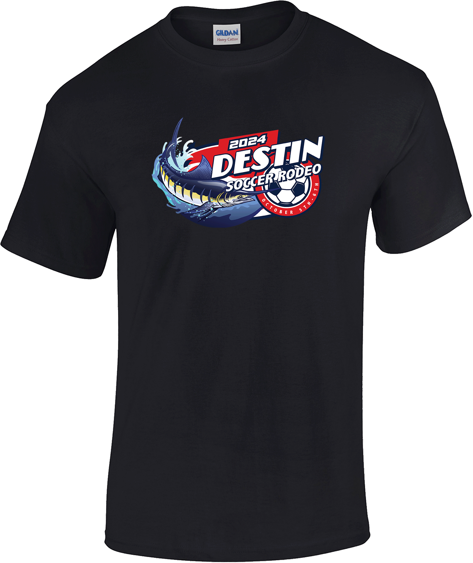 Short Sleeves - 2024 Destin Soccer Rodeo