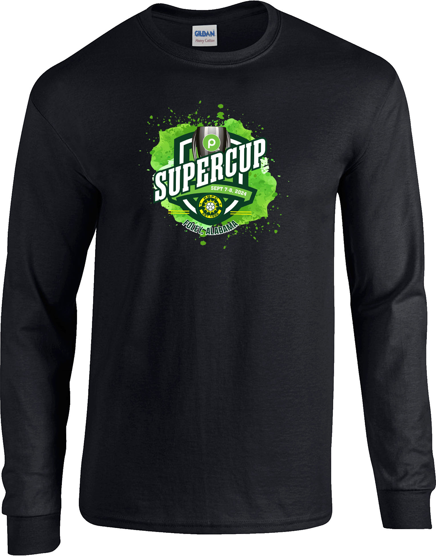 Long Sleeves - 2024 Publix SuperCup (Girls) - Green