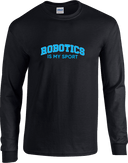 Long Sleeves - Robotics Is My Sport Blue