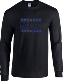 Long Sleeves - Live Love Build Robots Dark