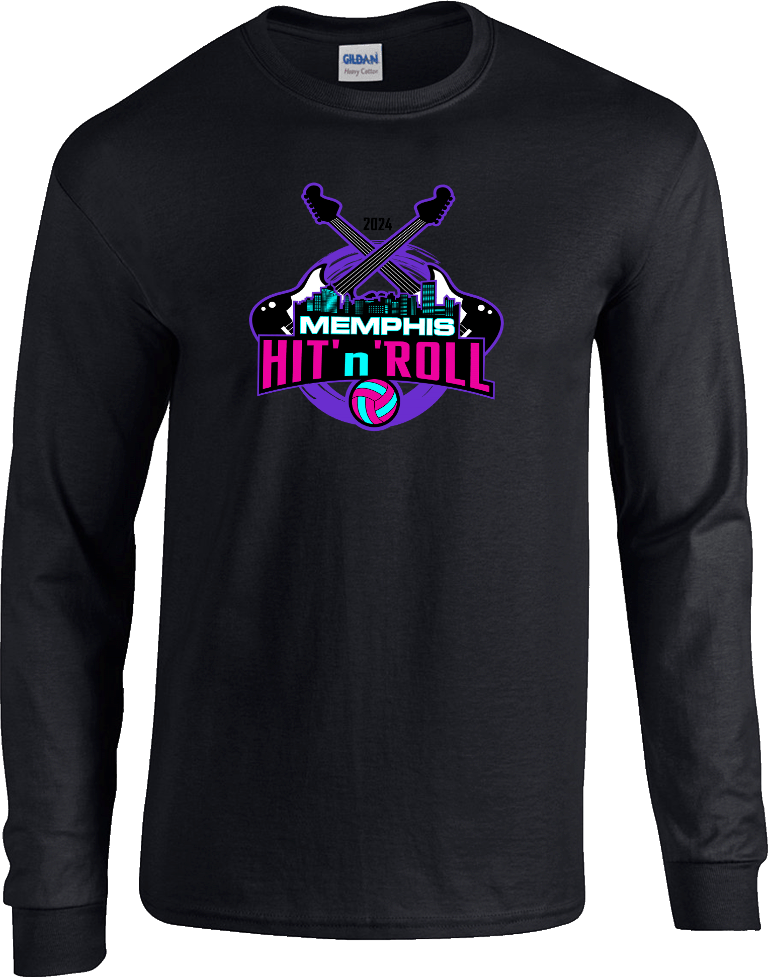 Long Sleeves - 2024 Memphis Hit 'n' Roll