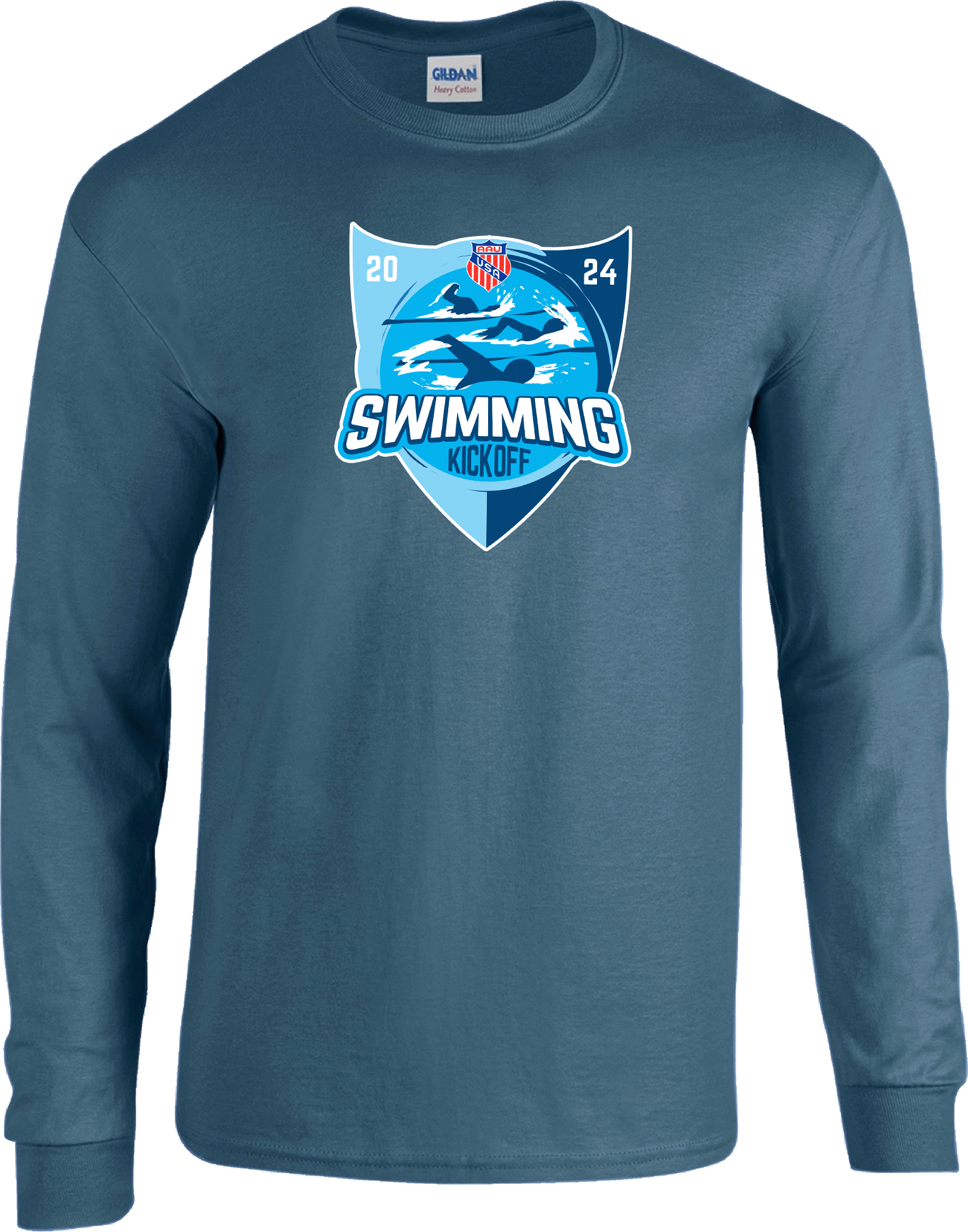 Long Sleeves - 2024 AAU Swimming Kick Off