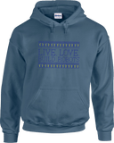 Hoodies - Live Love Build Robots Dark