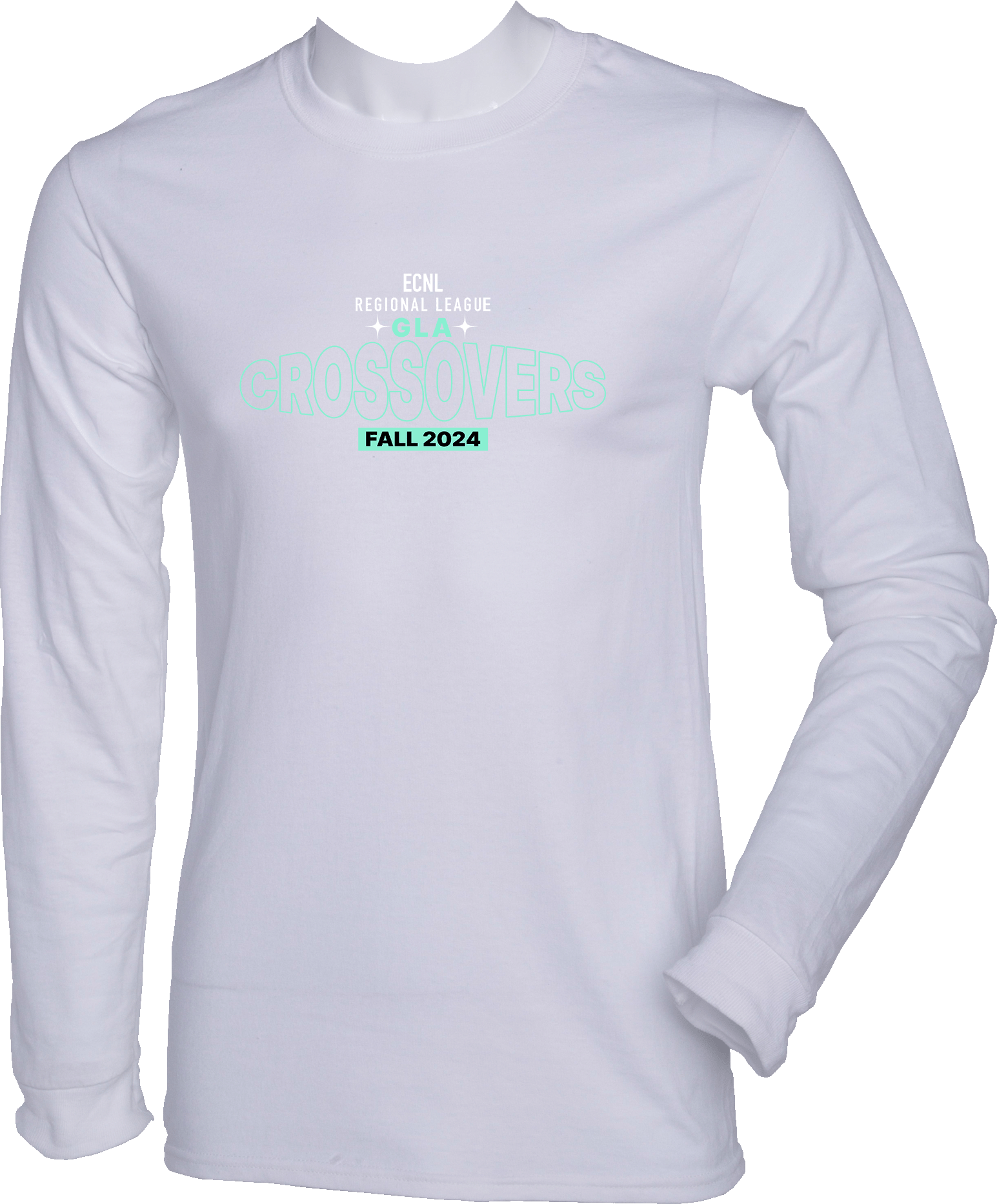 Long Sleeves - 2024 ECNL-RL Crossover - Transparent