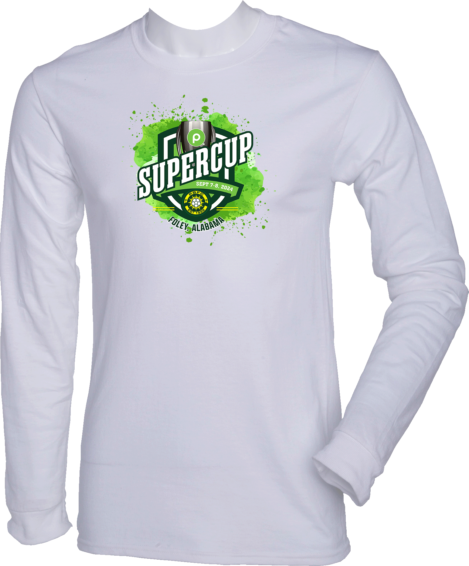 Long Sleeves - 2024 Publix SuperCup (Girls) - Green