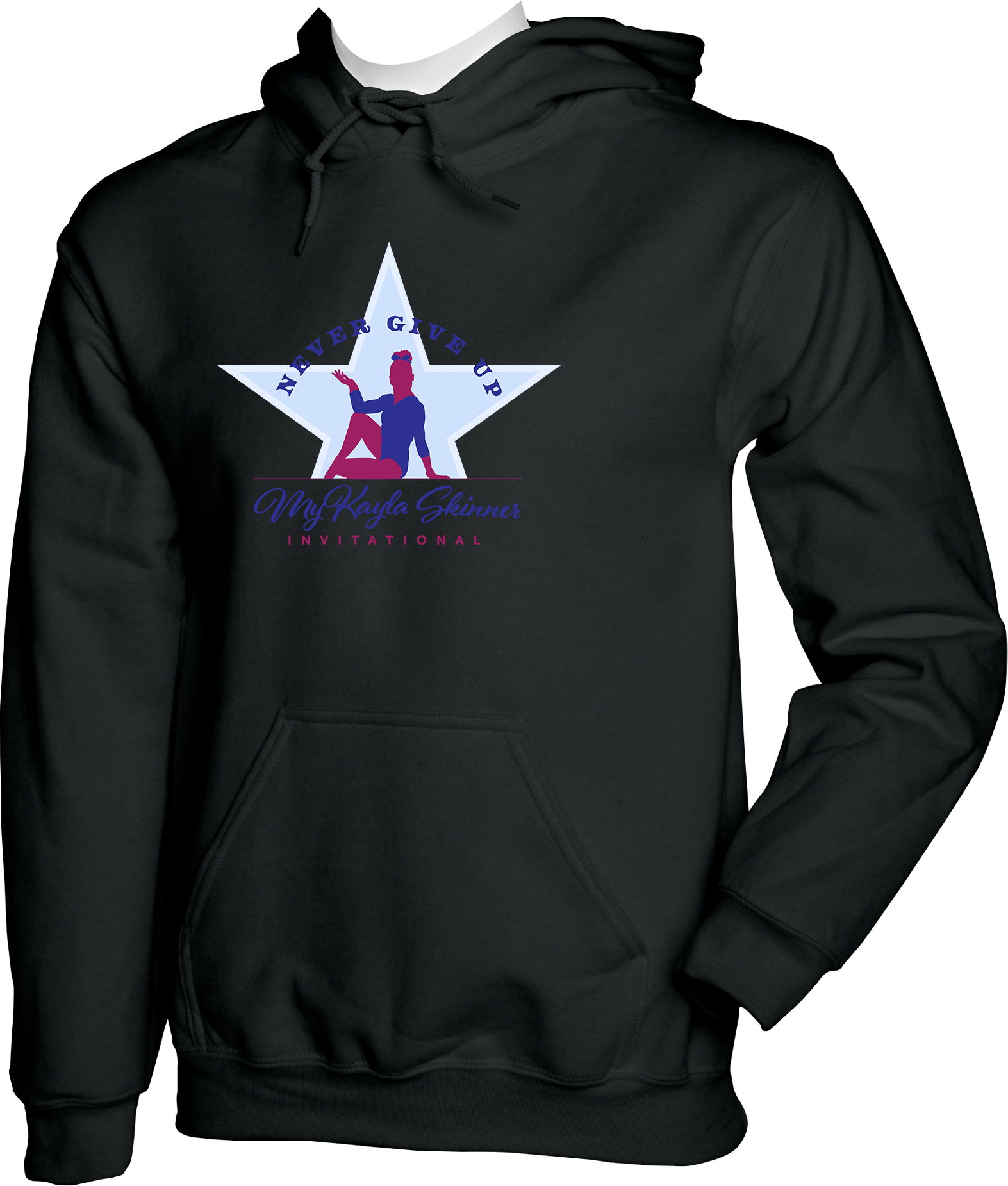 Hoodies - 2024 Never Give Up with MyKayla Skinner