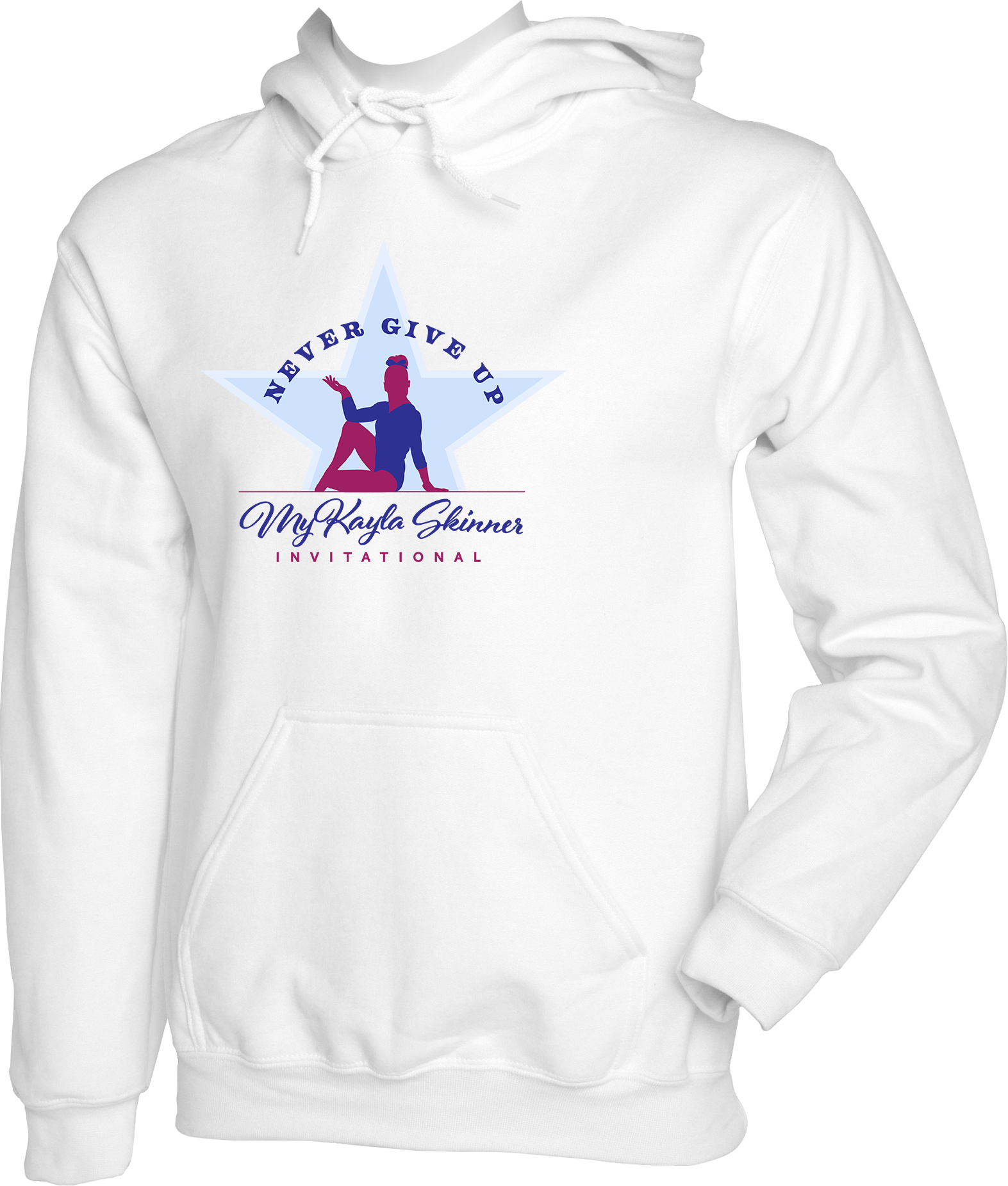 Hoodies - 2024 Never Give Up with MyKayla Skinner