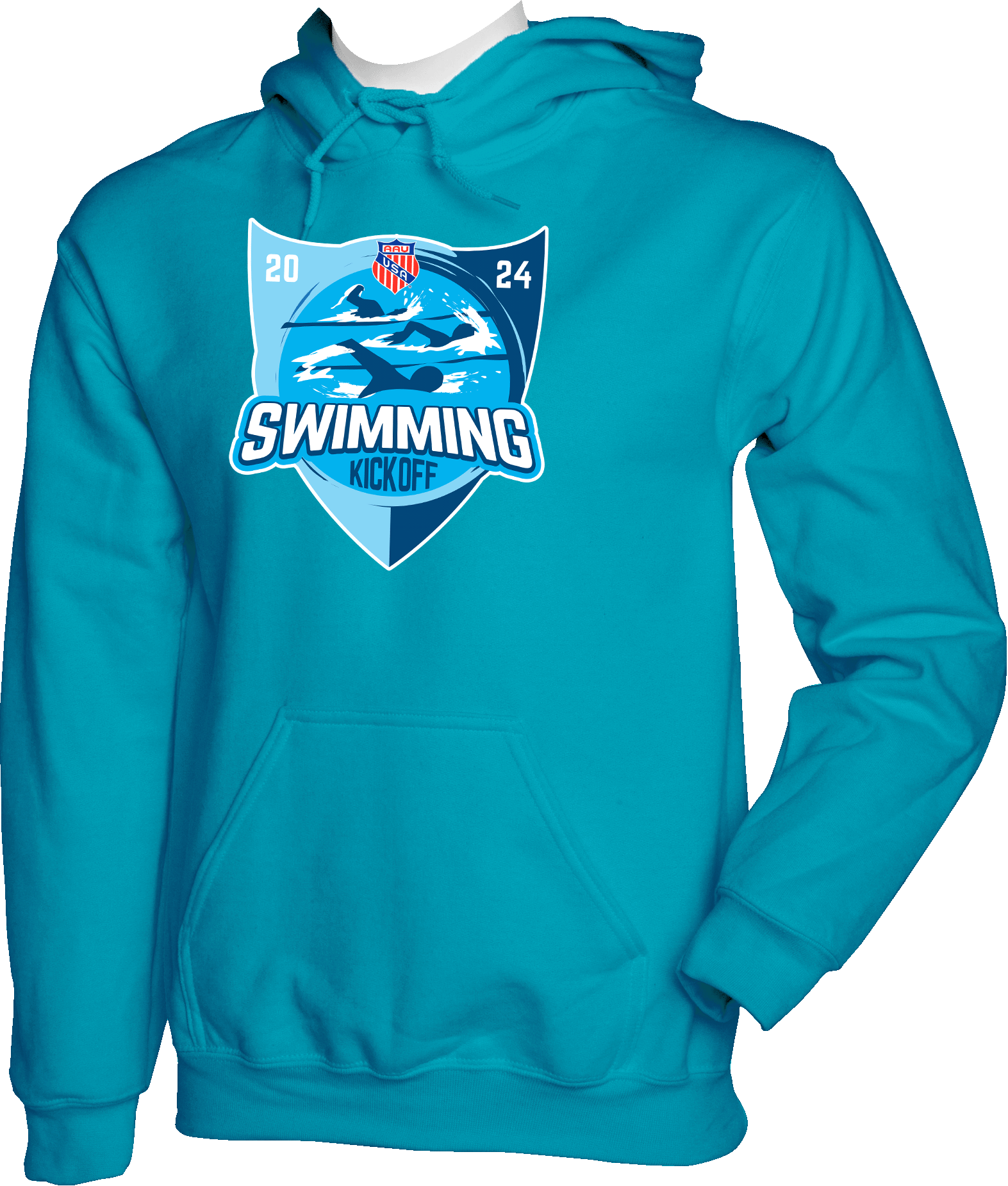 Hoodies - 2024 AAU Swimming Kick Off