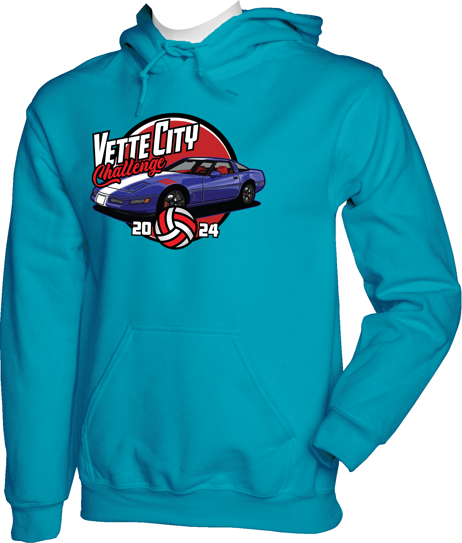 Hoodies - 2024 Vette City Challenge