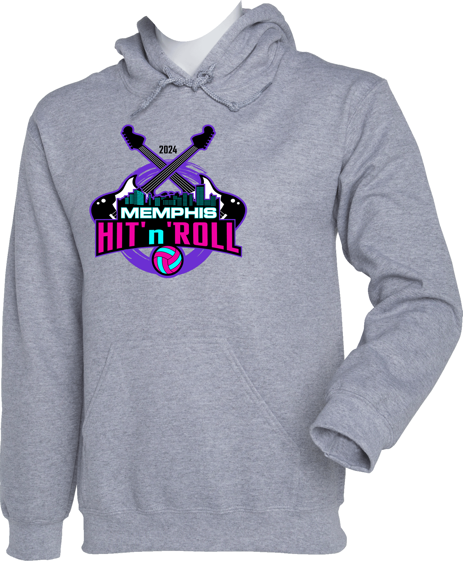 Hoodies - 2024 Memphis Hit 'n' Roll