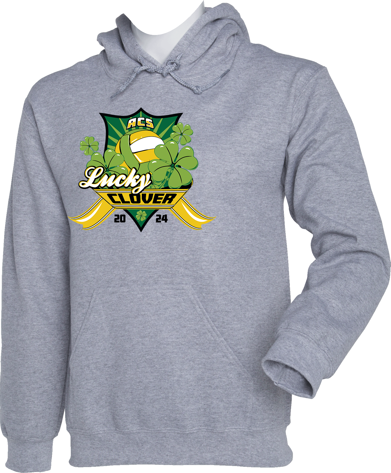 Hoodies - 2024 ACS Lucky Clover