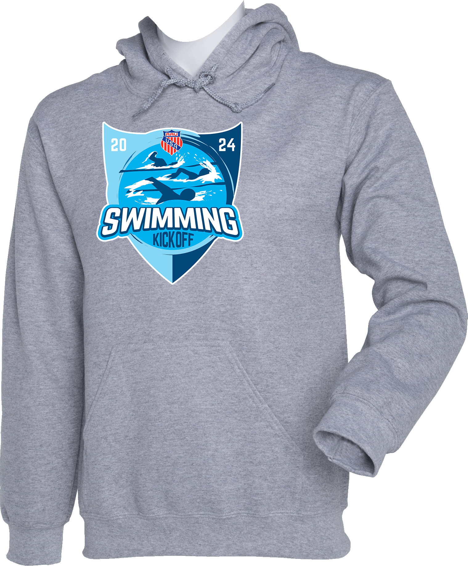 Hoodies - 2024 AAU Swimming Kick Off