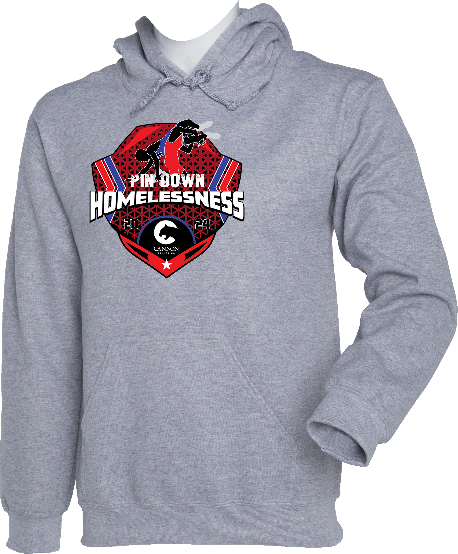 Hoodies - 2024 Pin Down Homelessness